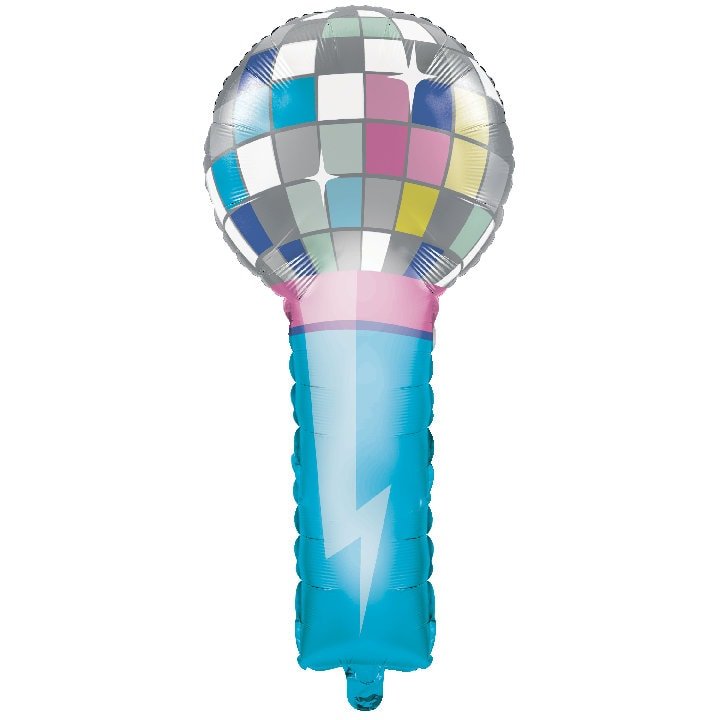 33" Microphone Balloon - Stesha Party