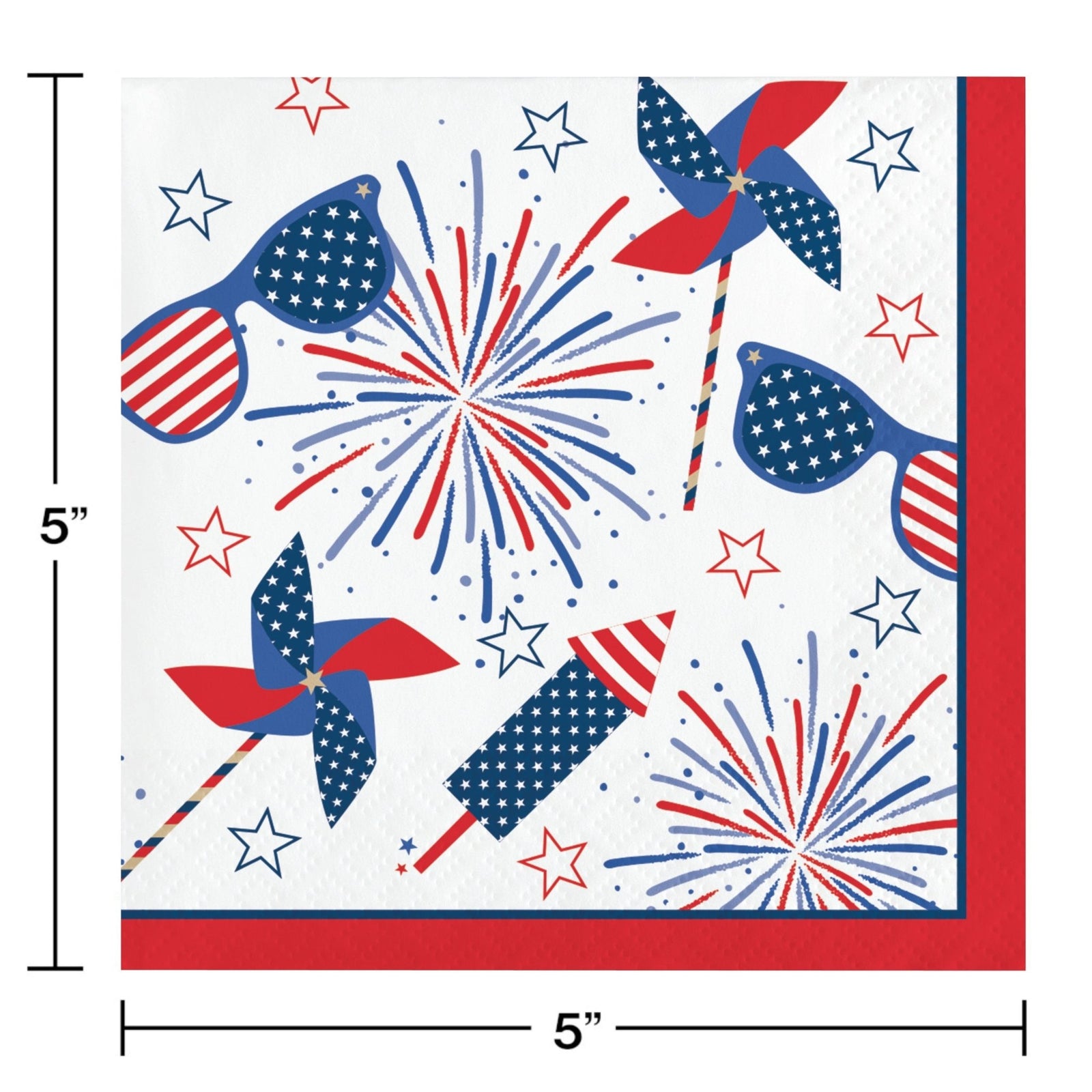 4th of July Plate & Napkin Bundle - Stesha Party
