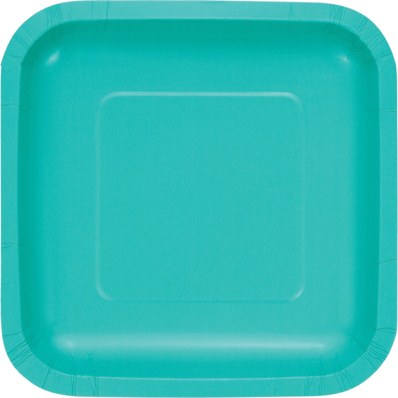 7" Teal Paper Cake Plates - Stesha Party