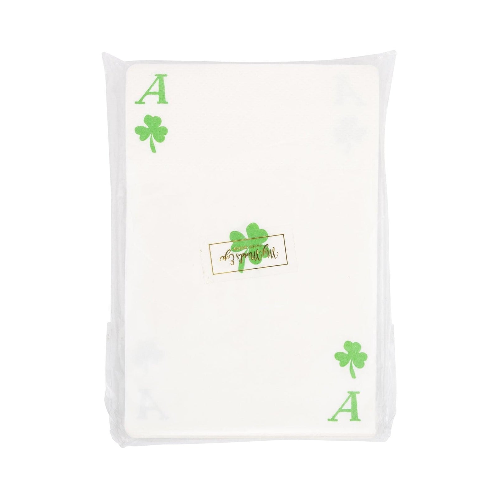 Ace of Clovers Card Napkins 24ct - Stesha Party