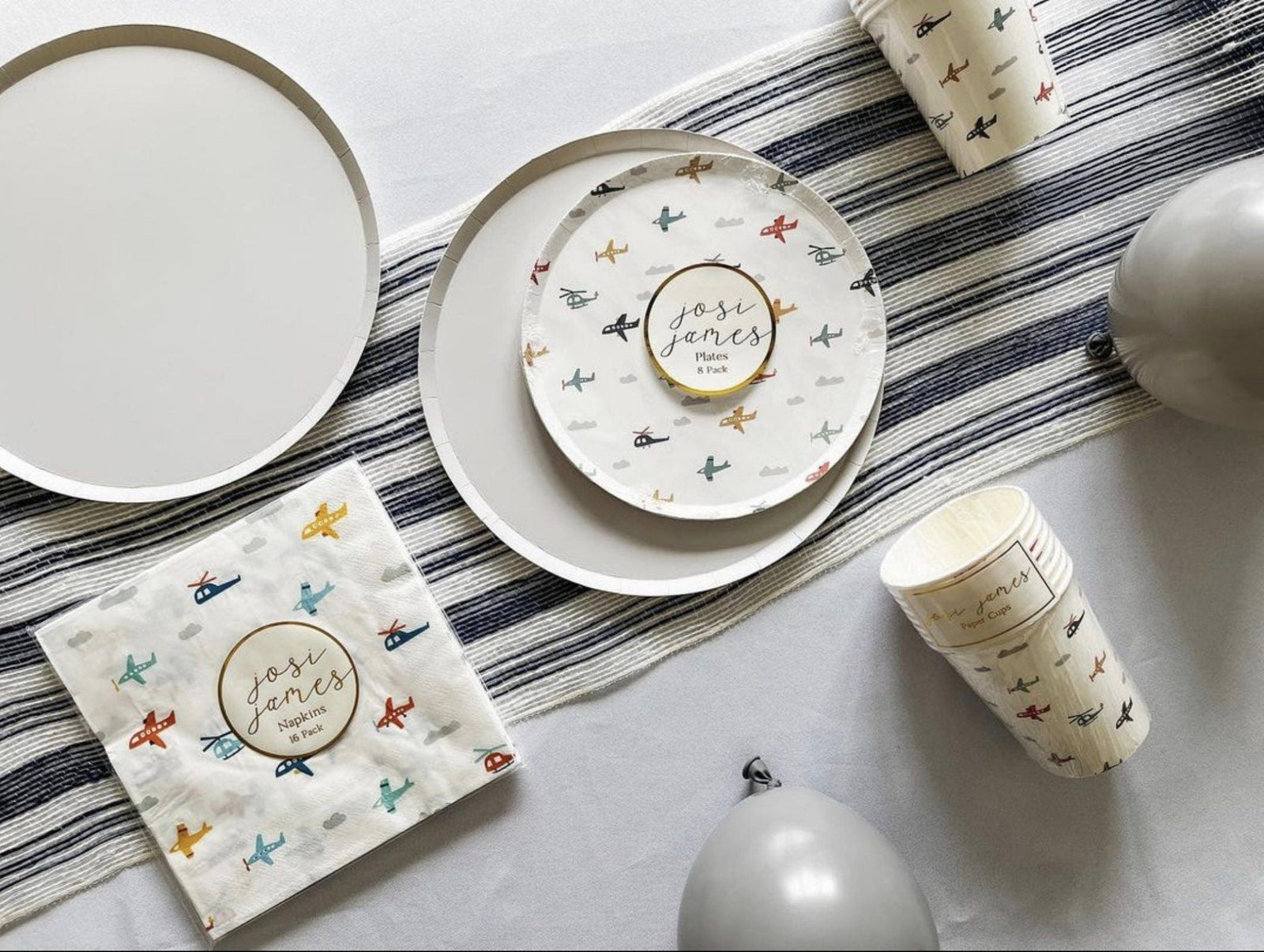 Airplane Party Cups 8ct - Stesha Party