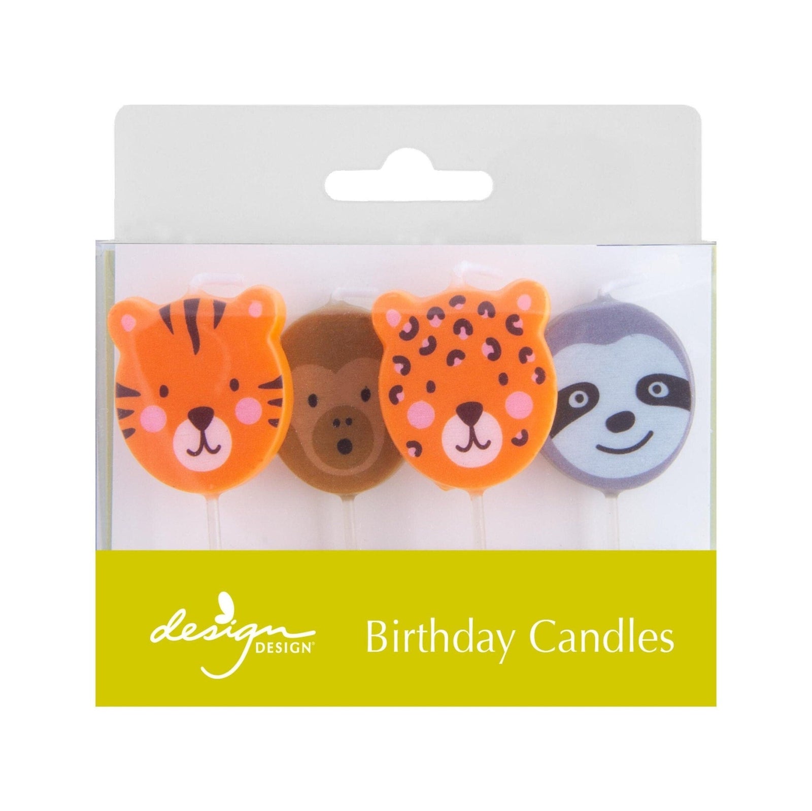 Animal Safari Party Candles - Stesha Party