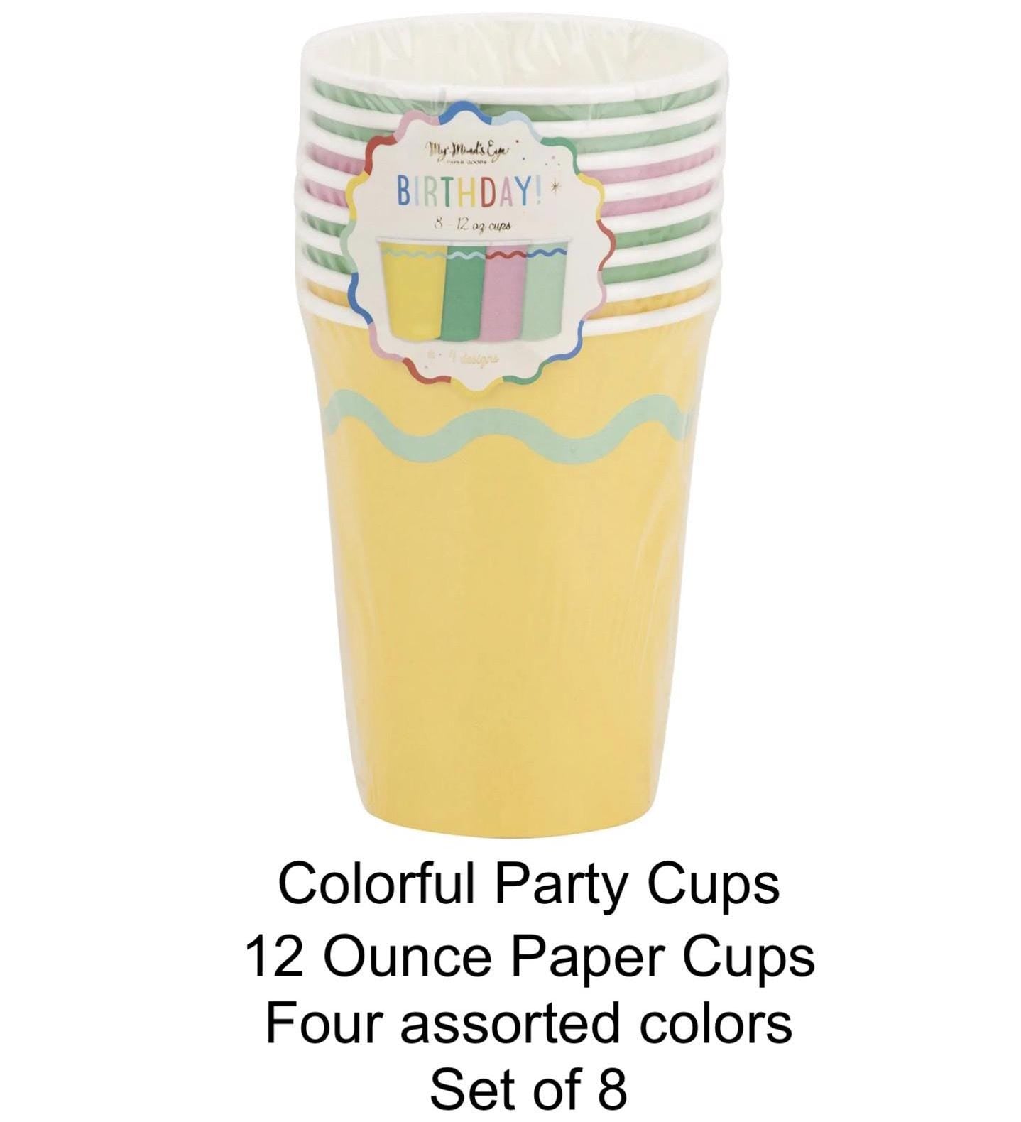 Artist Party Cups 12ct - Stesha Party