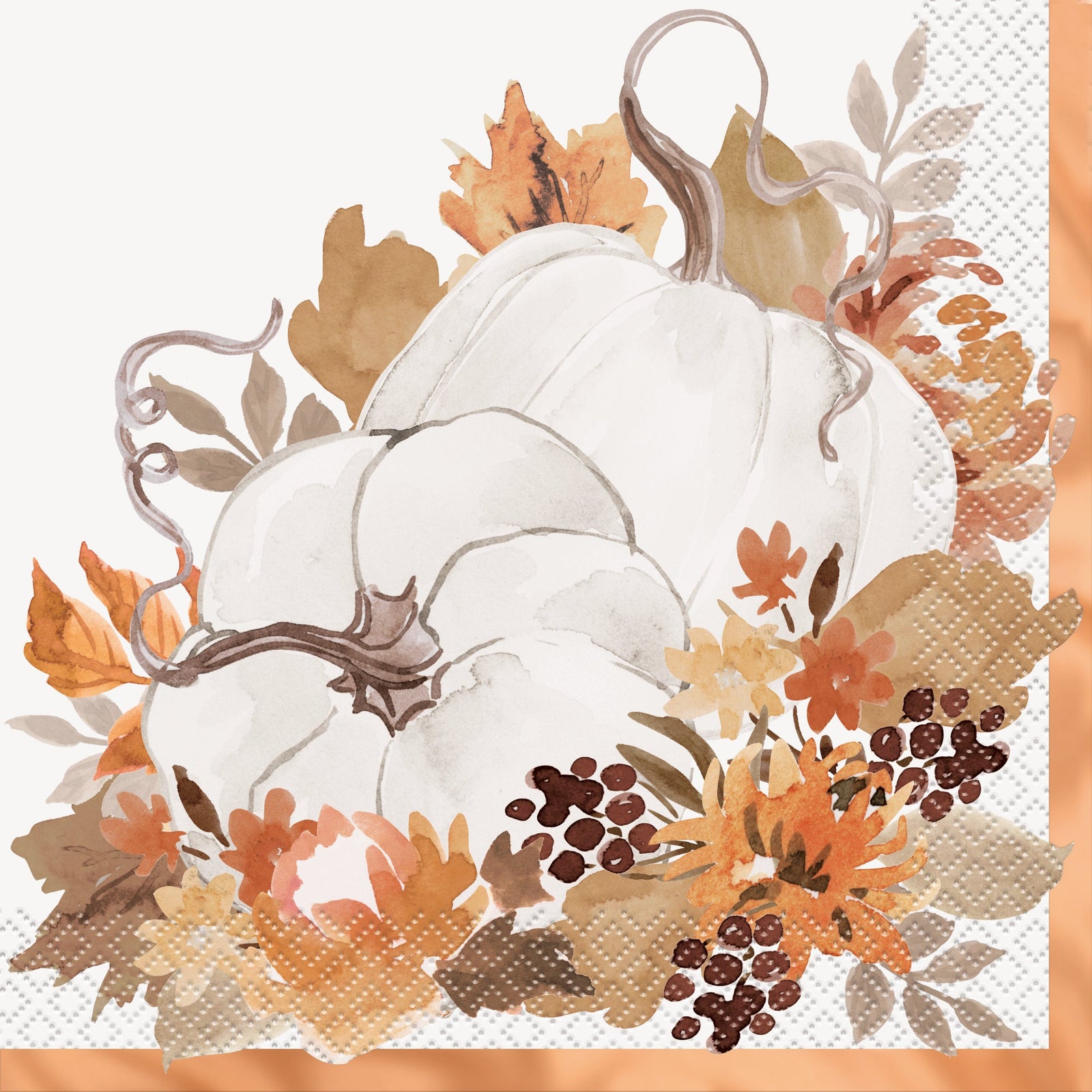 Autumn Party Luncheon Napkins 16ct - Stesha Party