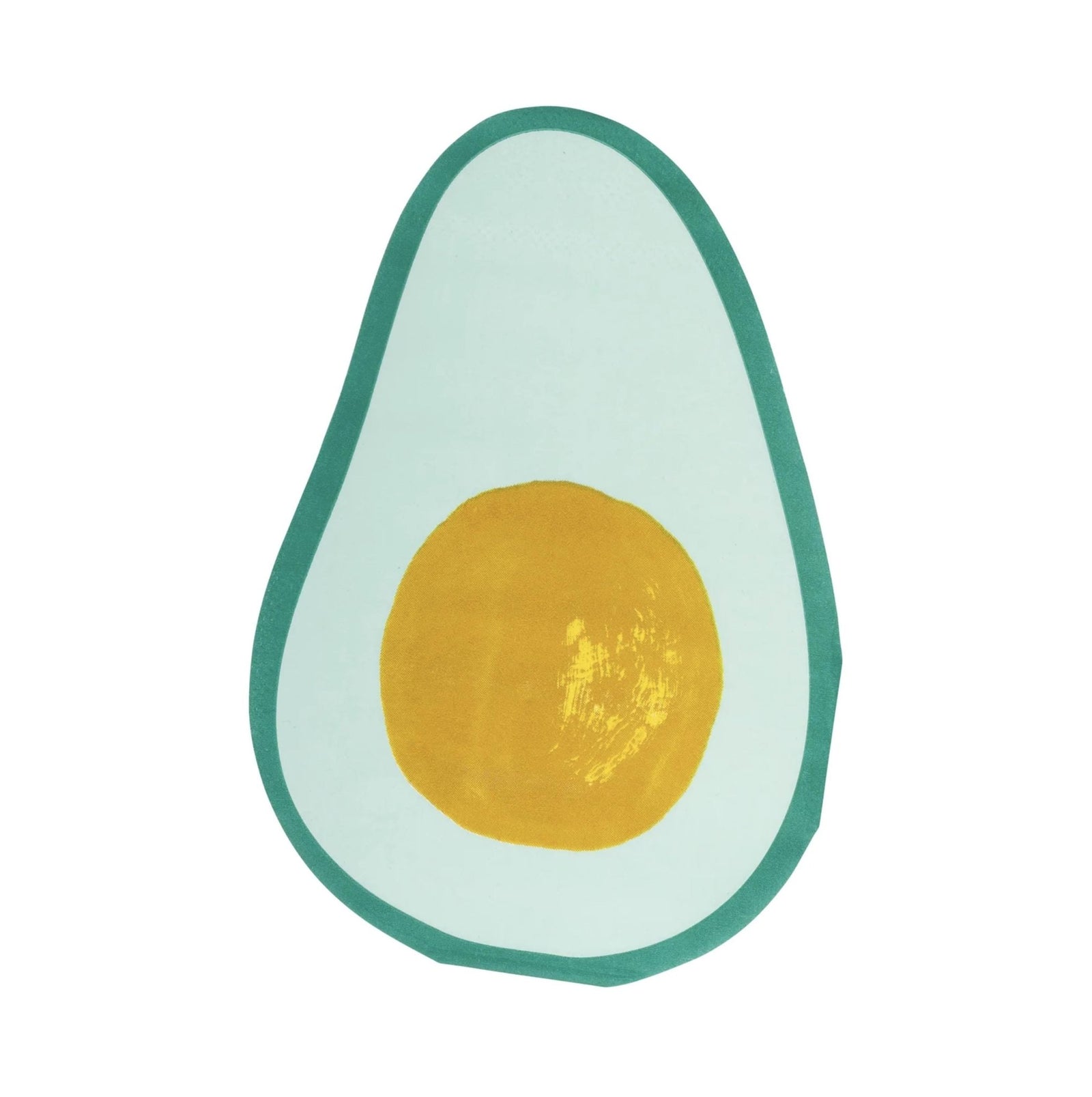 Avocado Party Napkins 24ct - Stesha Party