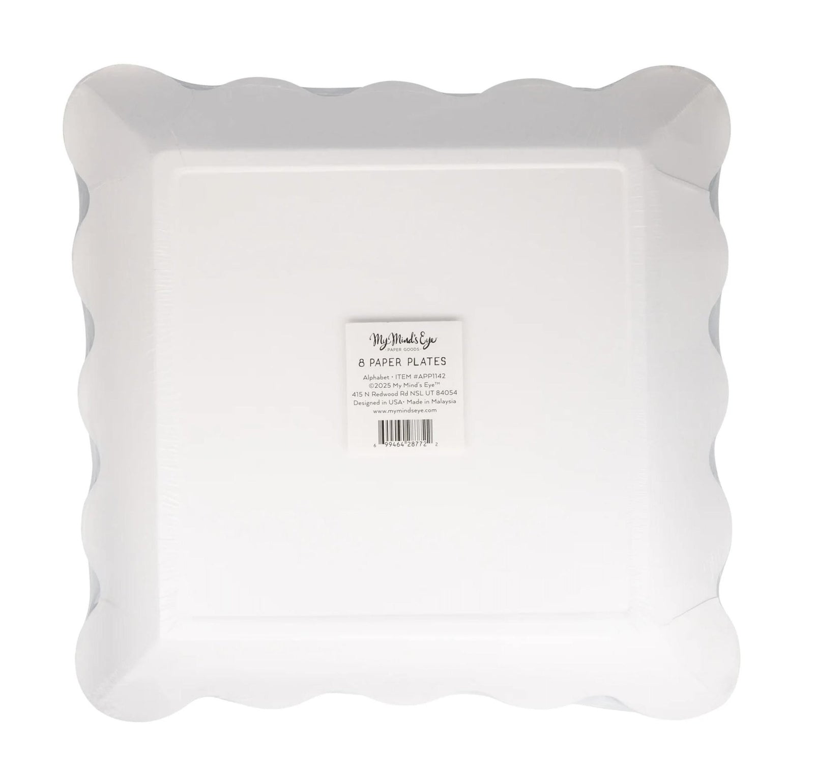 Back to School Alphabet Plates 8ct - Stesha Party