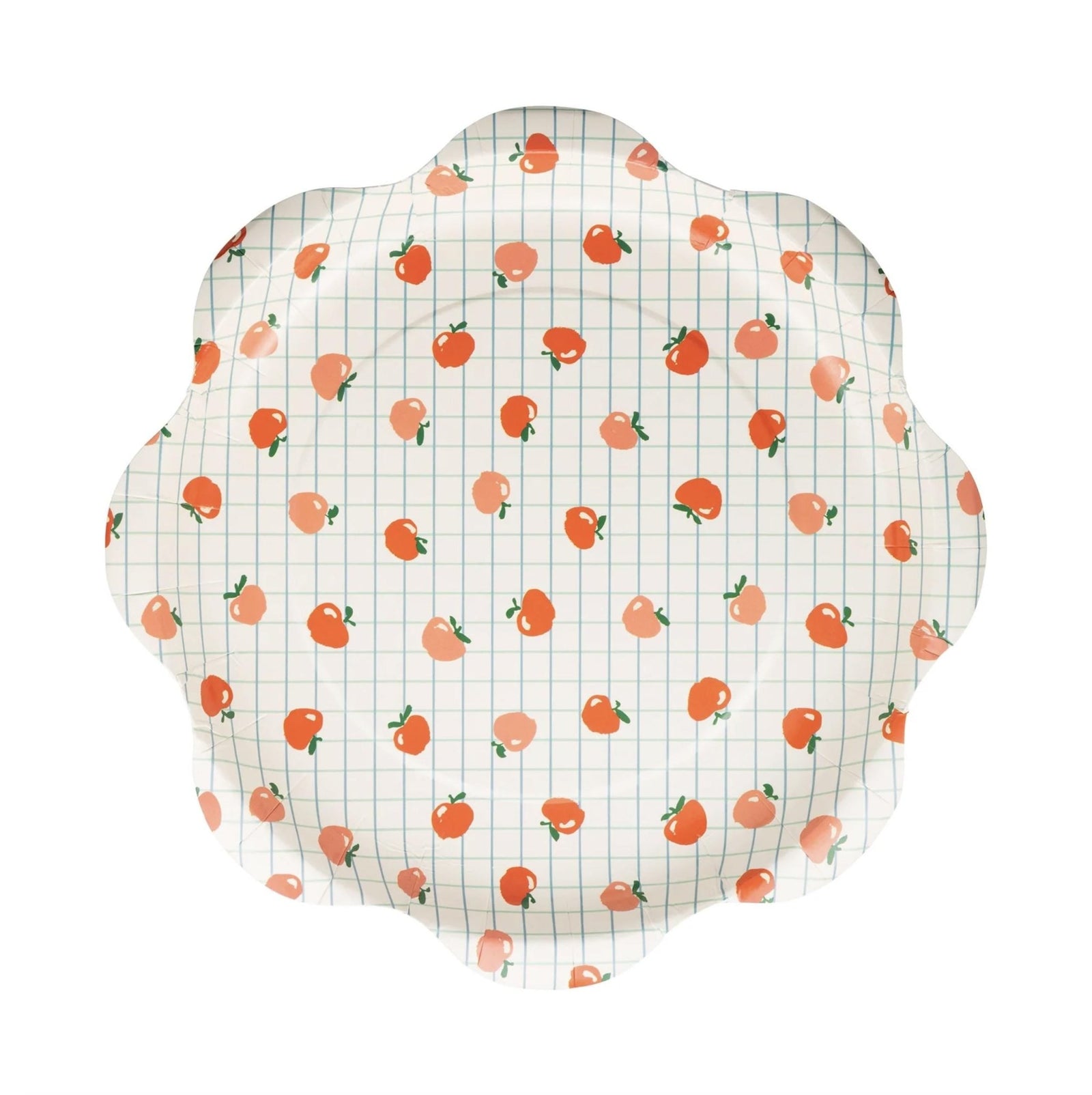 Back to School Apple Plates 8ct - Stesha Party