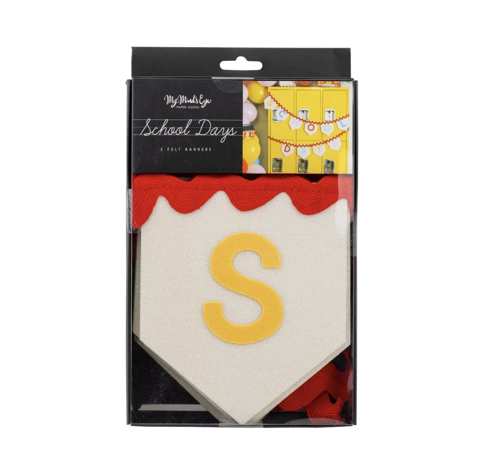 Back to School Felt Banner Set - Stesha Party