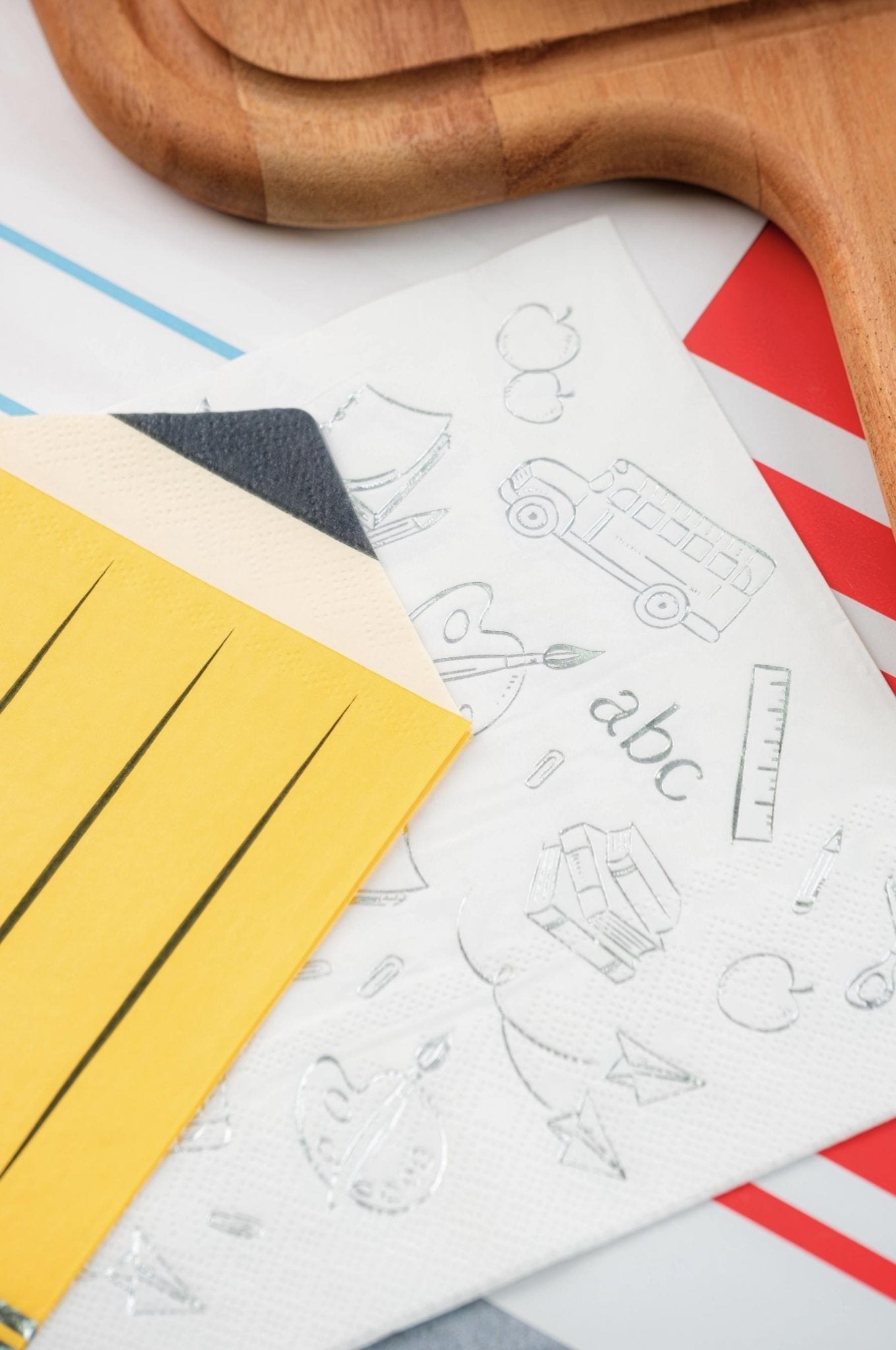 Back To School Napkins - Stesha Party