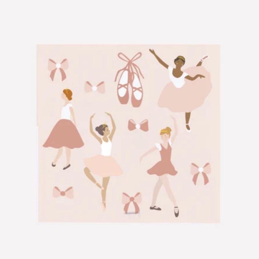 Ballerina Temporary Tattoos - Stesha Party