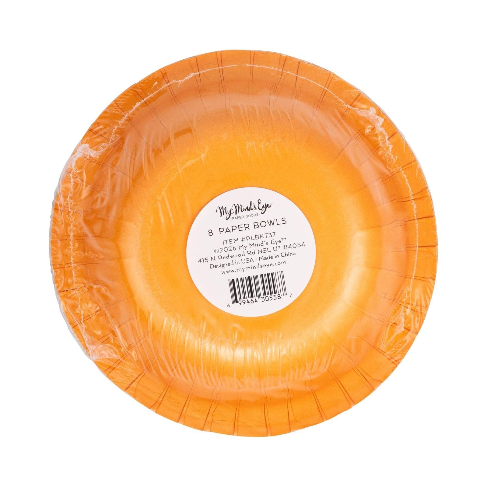 Basketball Shaped Paper Bowls 8ct - Stesha Party