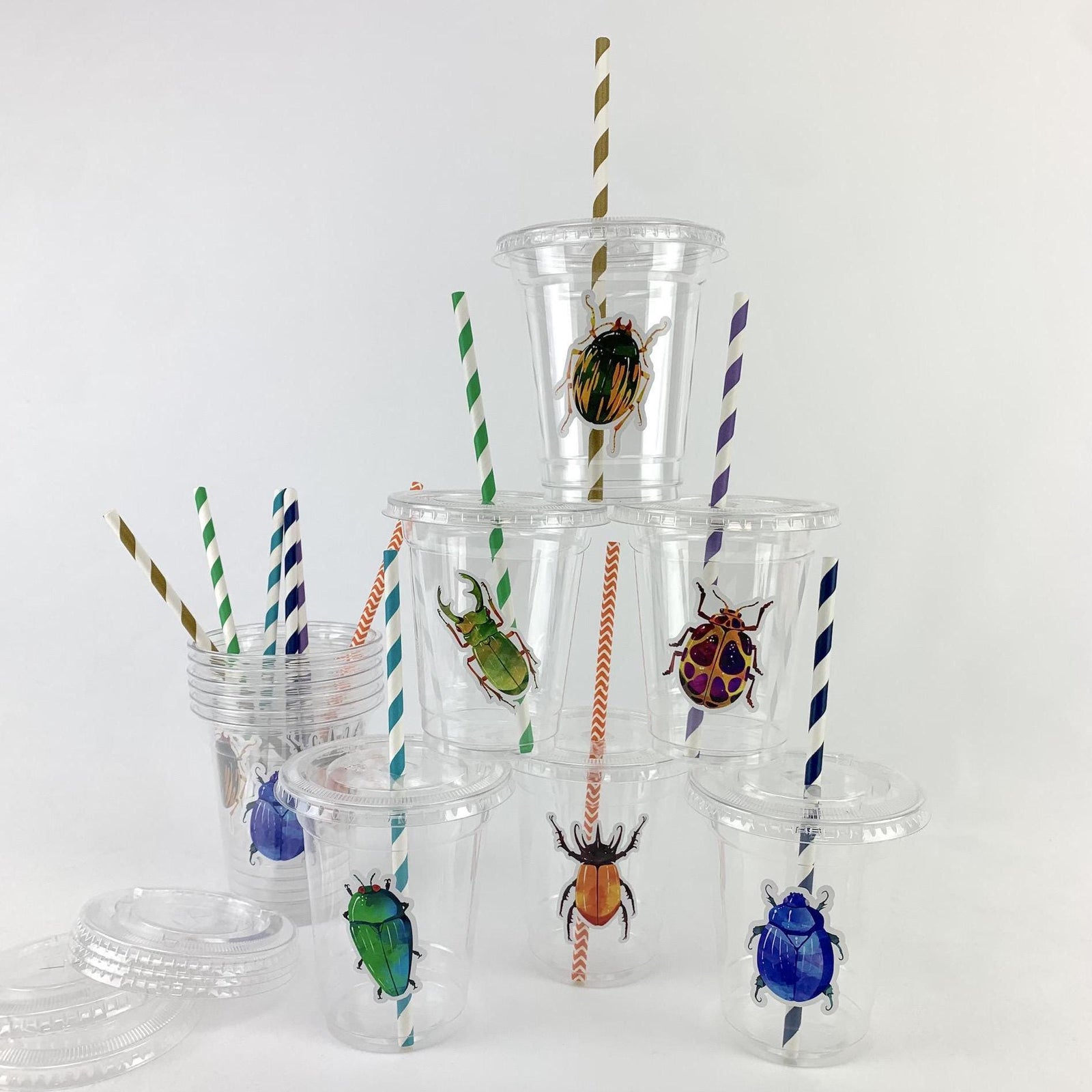 Beetle Party Cups - Stesha Party