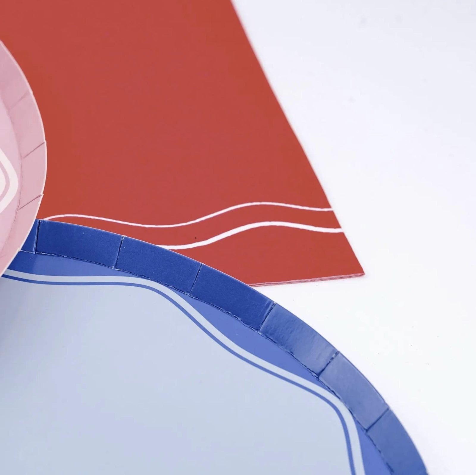 Blue Party Plates - Stesha Party