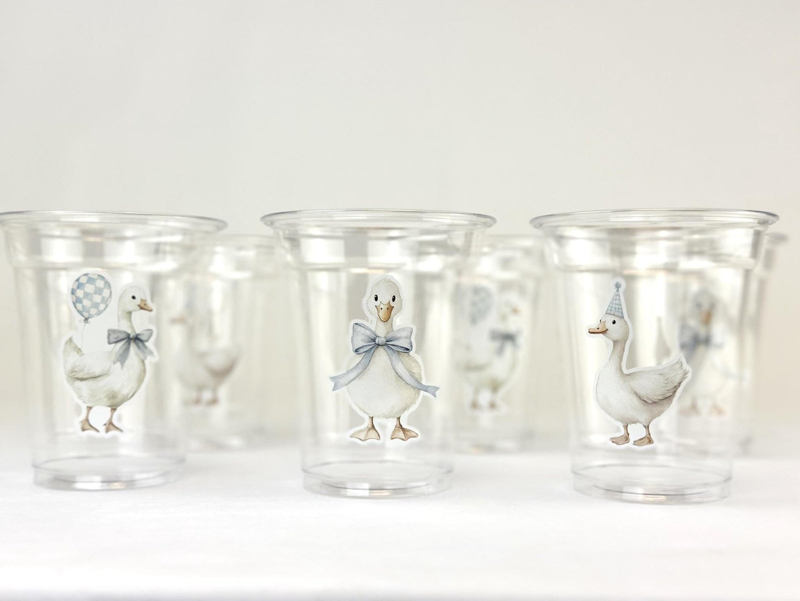 Blue Silly Goose Party Cups 24ct - Stesha Party