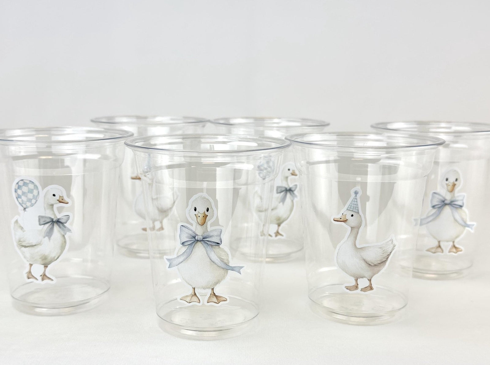Blue Silly Goose Party Cups 24ct - Stesha Party