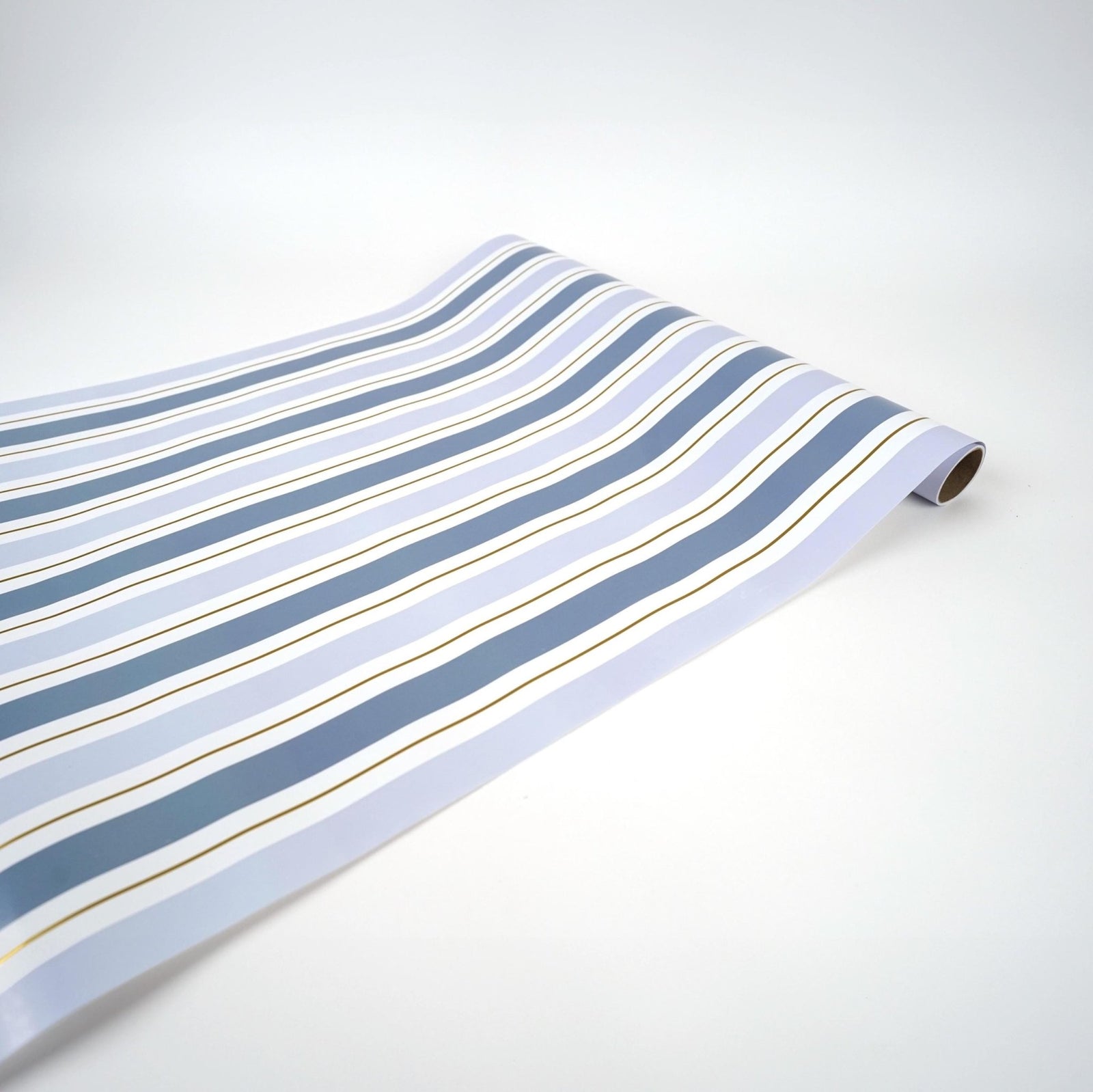 Blue Striped Table Runner - Stesha Party