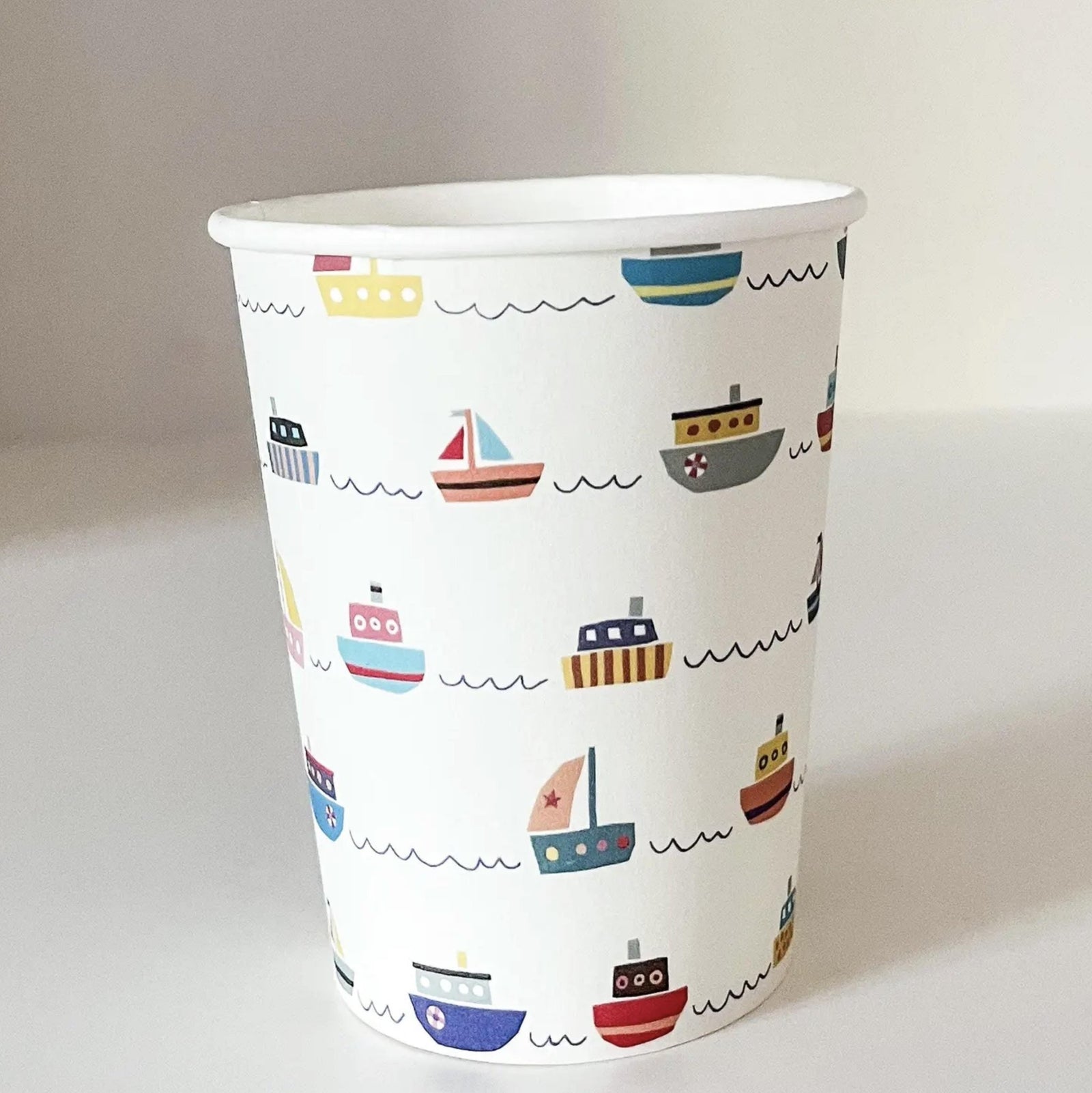 Boats Party Paper Cups 8ct - Stesha Party
