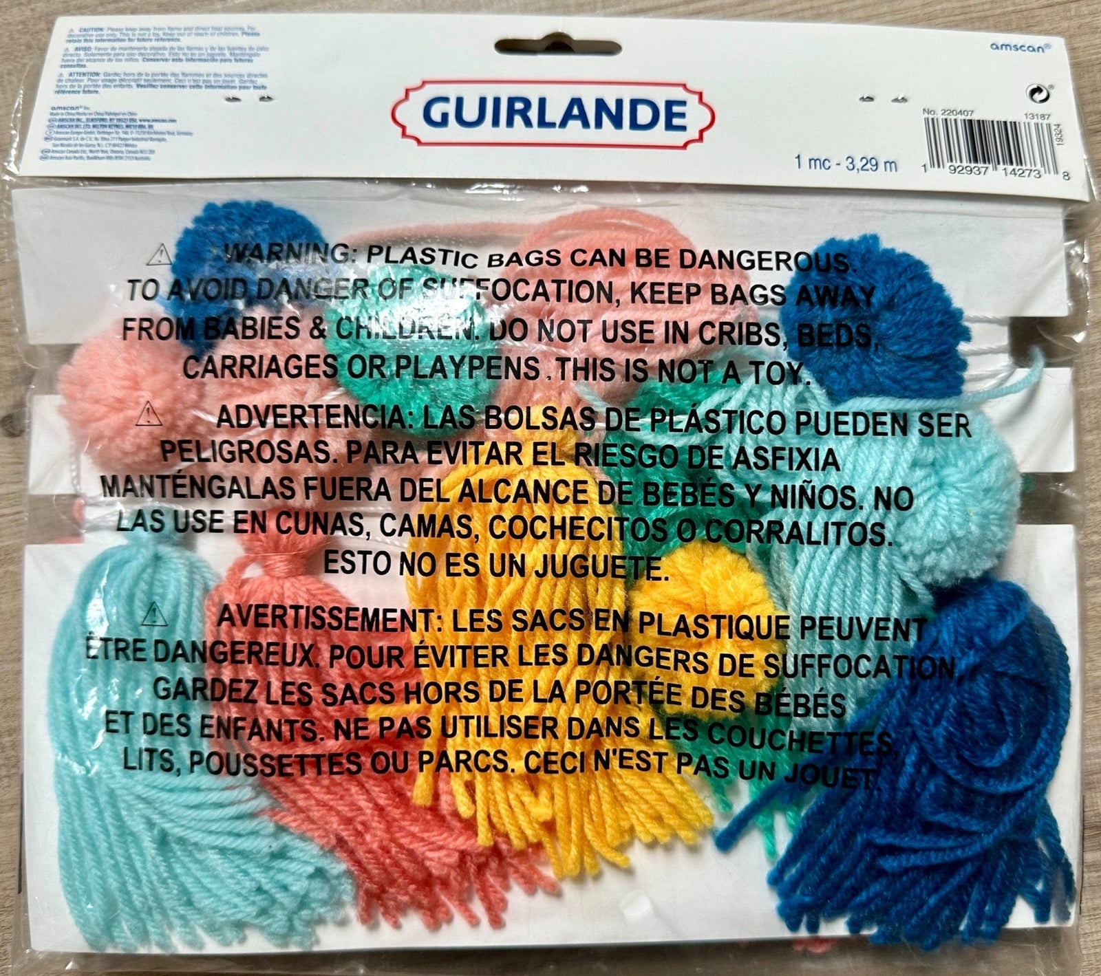 Boho Pom Pom Yarn Tassel Banner - Stesha Party