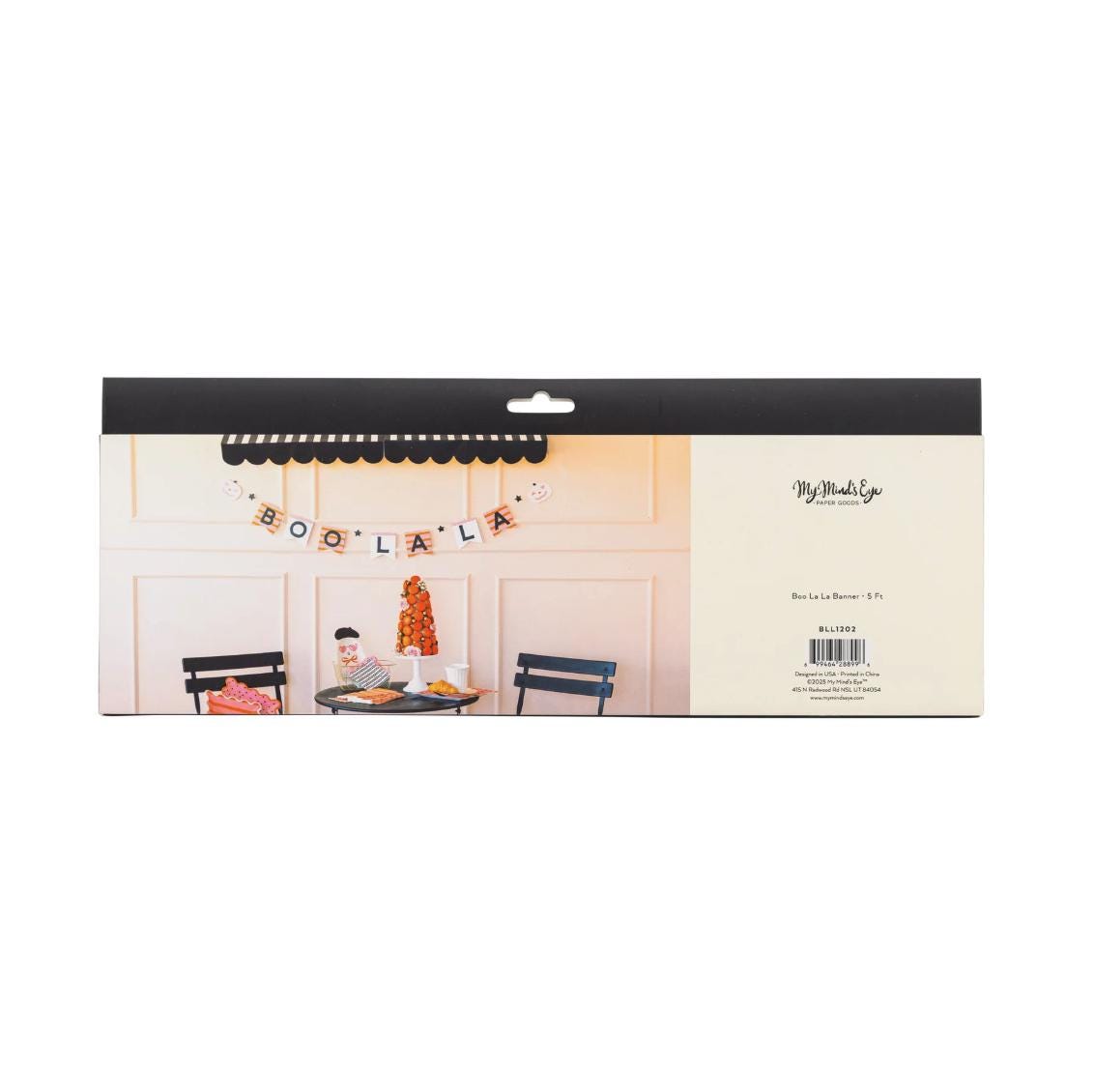 Boo La La Halloween Banner - Stesha Party