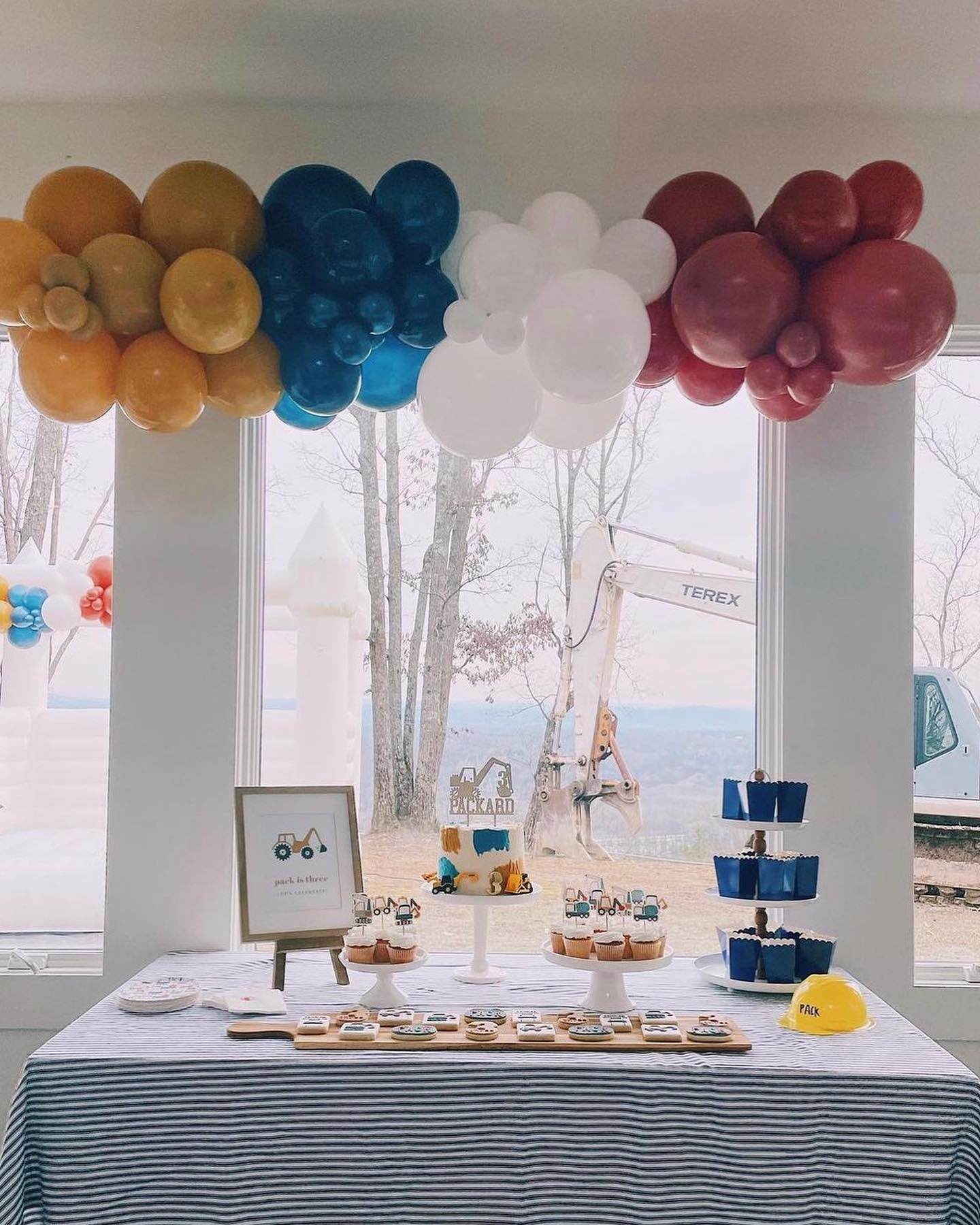 Builder Cupcake Toppers 8ct - Stesha Party