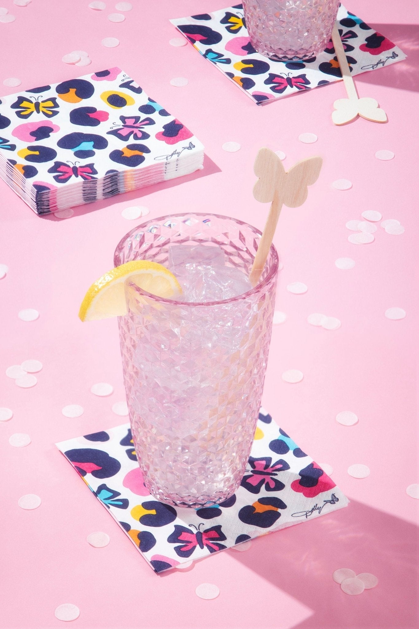 Butterfly Drink Stirrers 12ct - Stesha Party