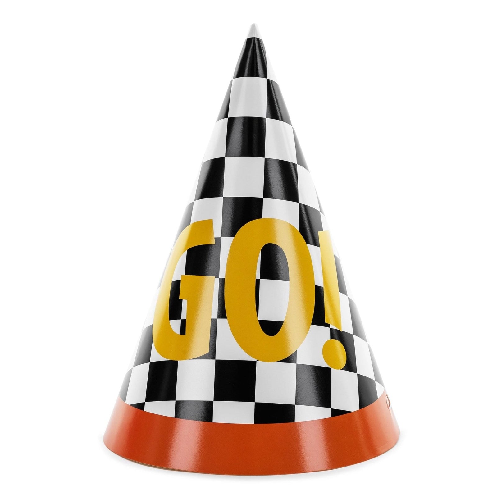 Checkered Race Car Party Hats - Stesha Party