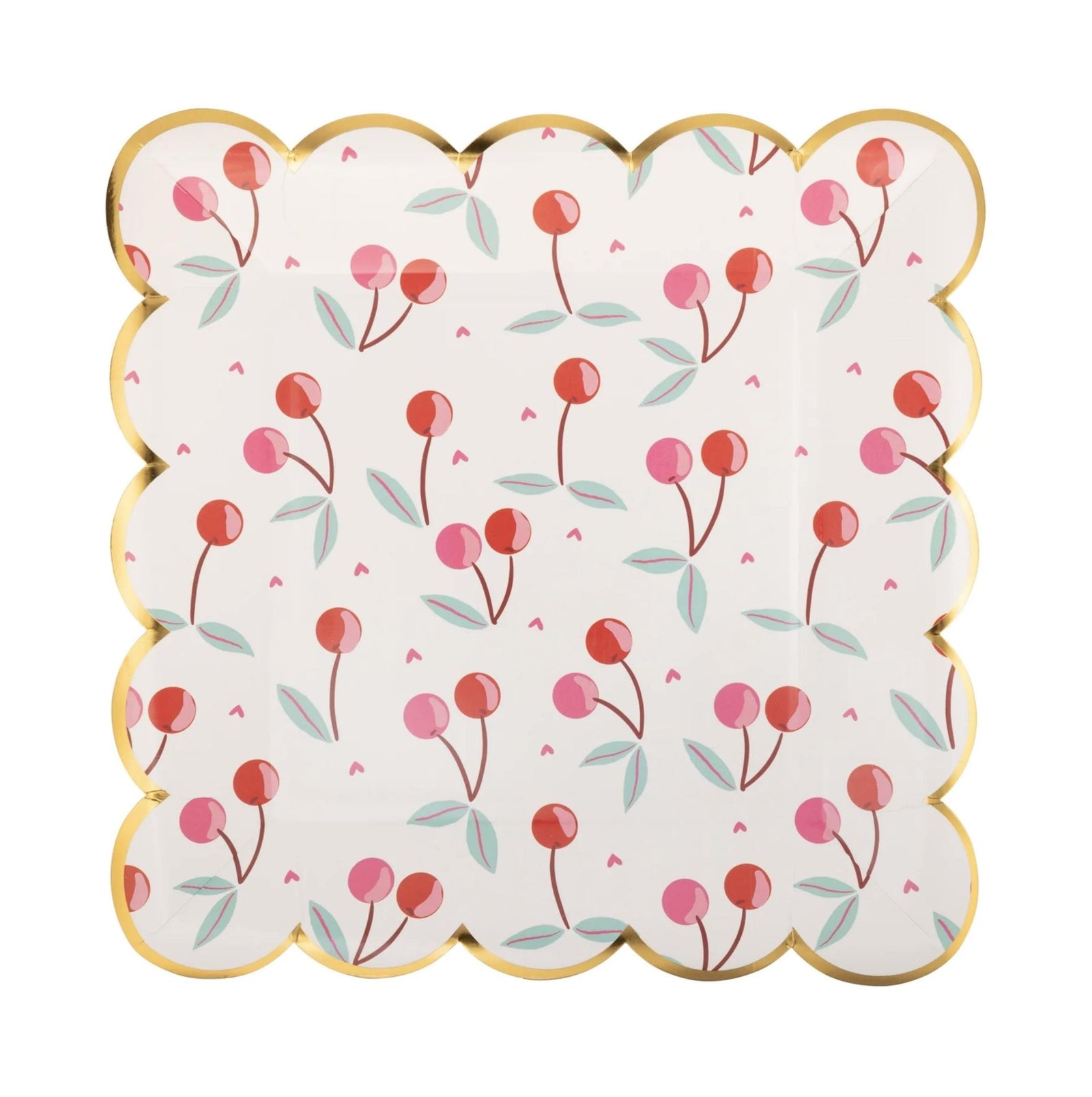 Cherries Party Plates - Stesha Party