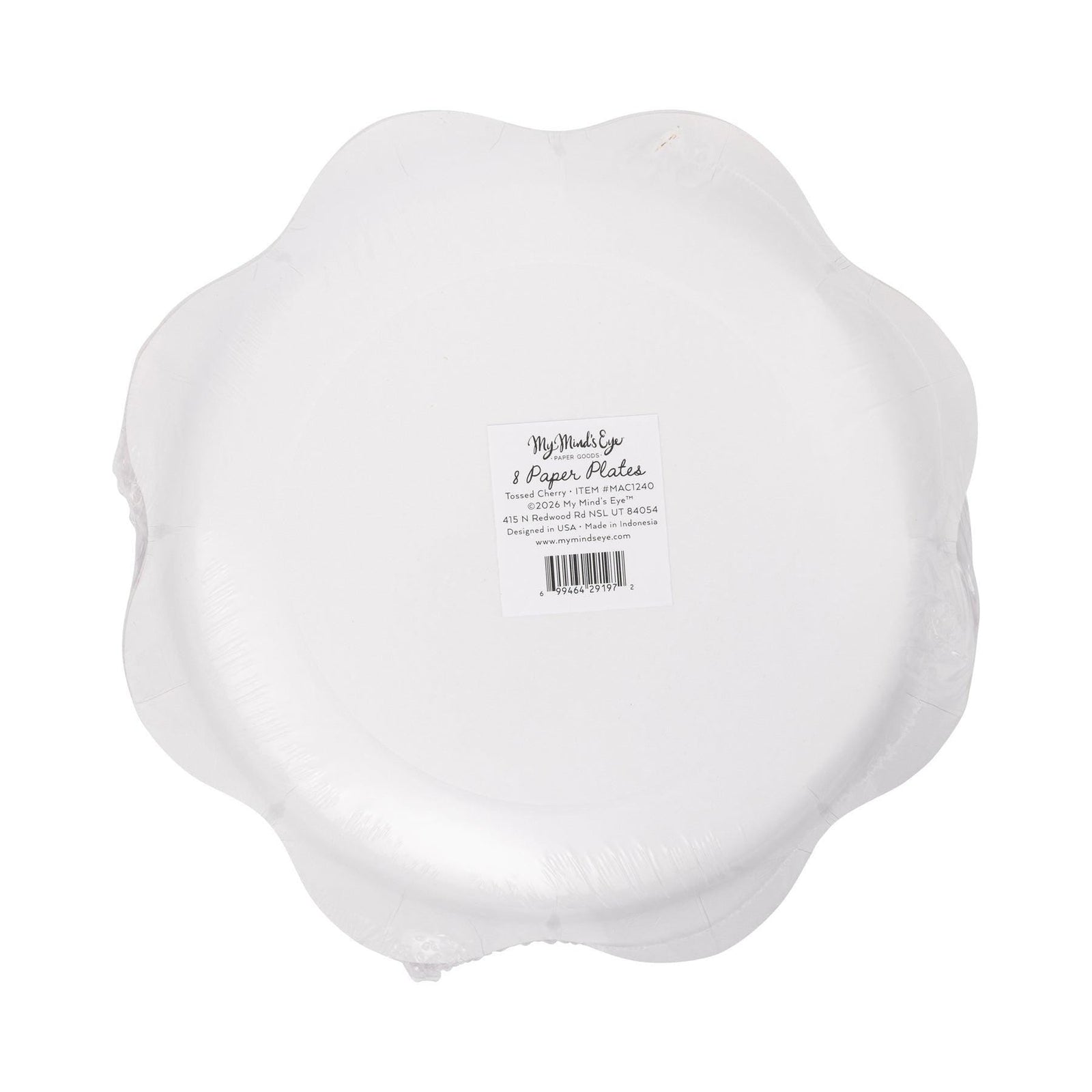 Cherry Birthday Party Plates 8ct - Stesha Party