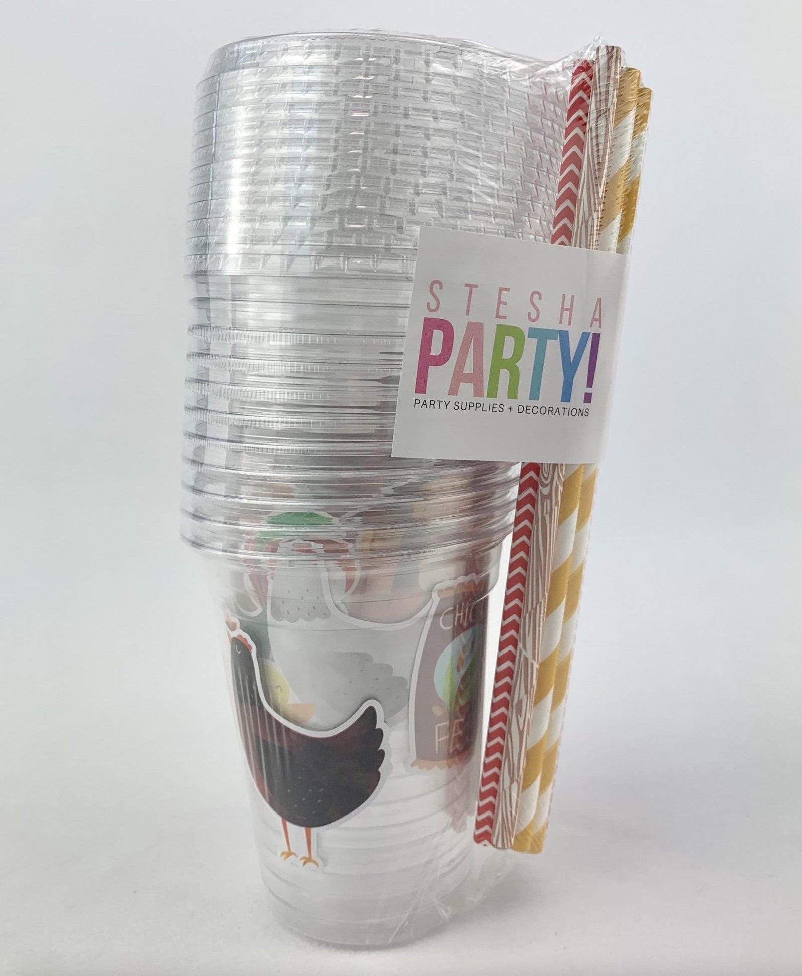 Chicken Coop Party Cups - Stesha Party
