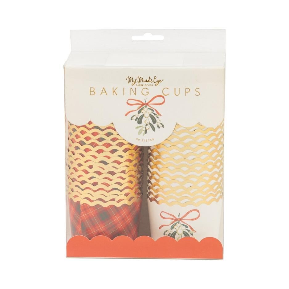 Christmas Baking Cups 50ct - Stesha Party