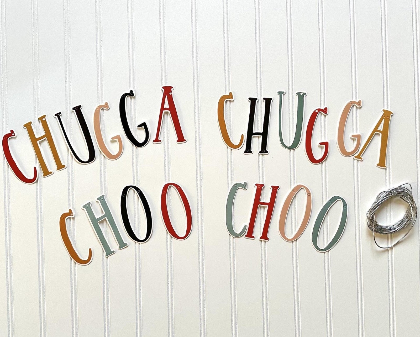 Chugga Chugga Choo Choo Banner - Stesha Party