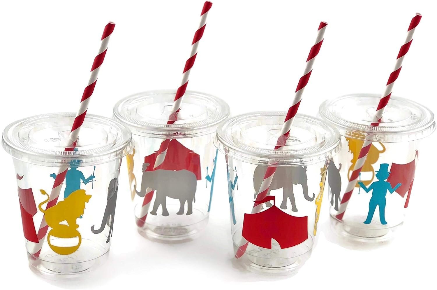 Circus & Carnival Party Cups 12ct - Stesha Party