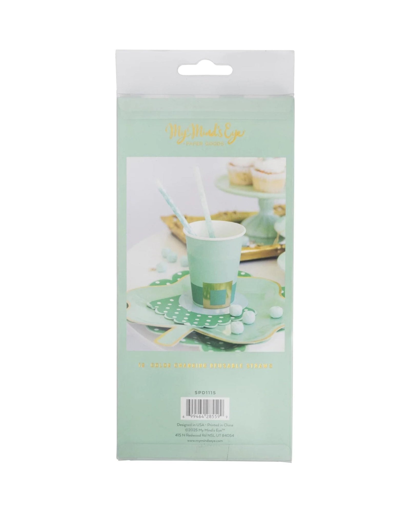 Clover Color Changing Straws - Stesha Party