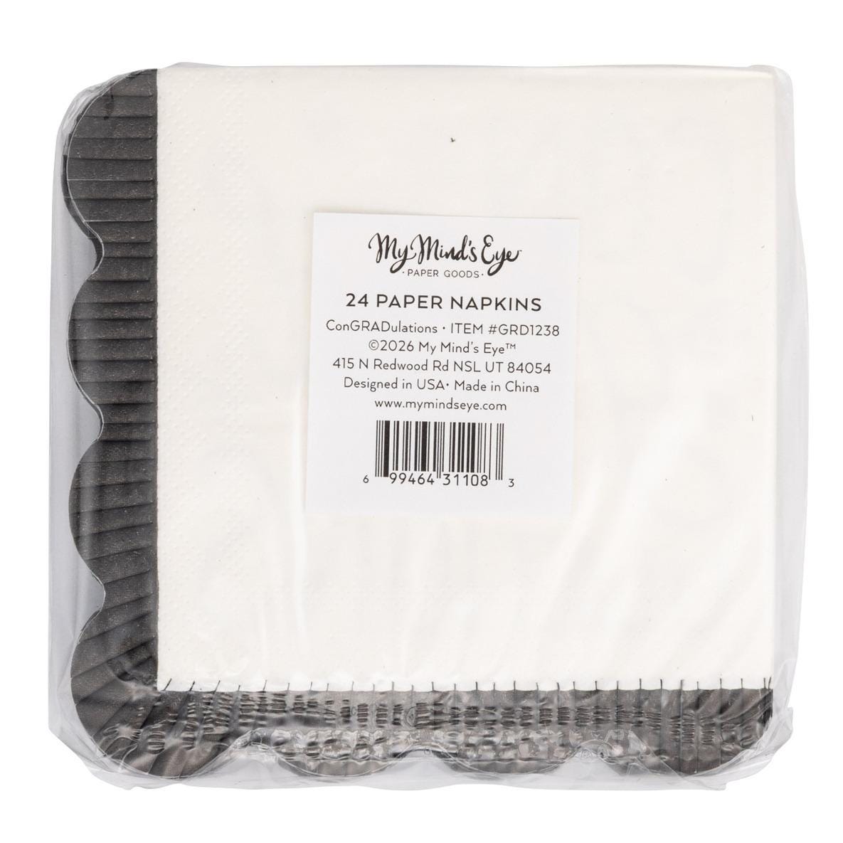 ConGRADulations Cocktail Napkins 24ct - Stesha Party