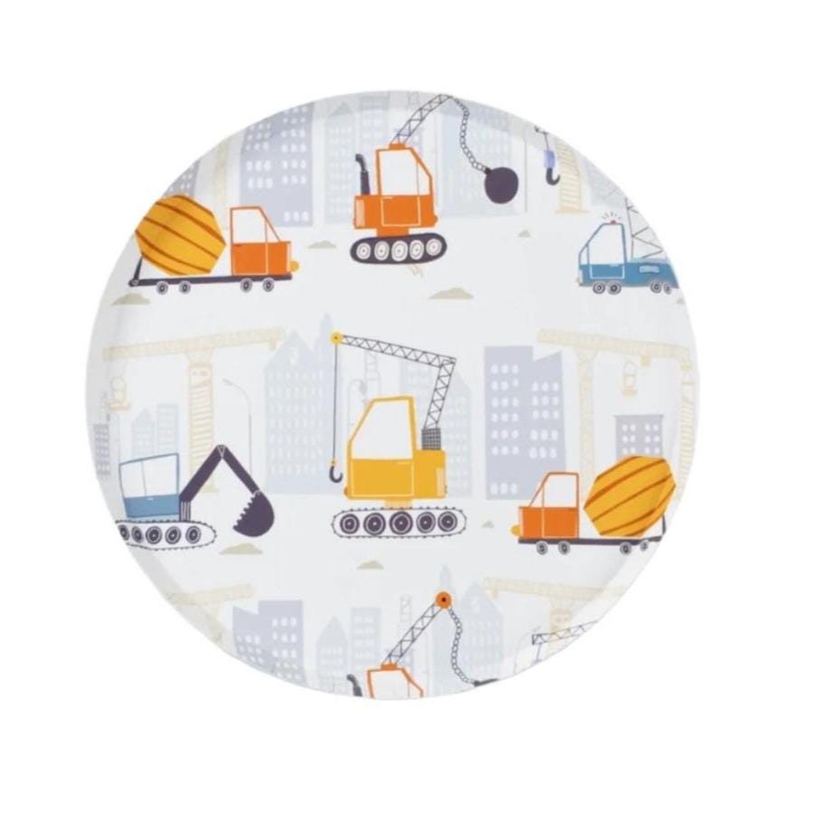 Construction Birthday Plates 8ct - Stesha Party