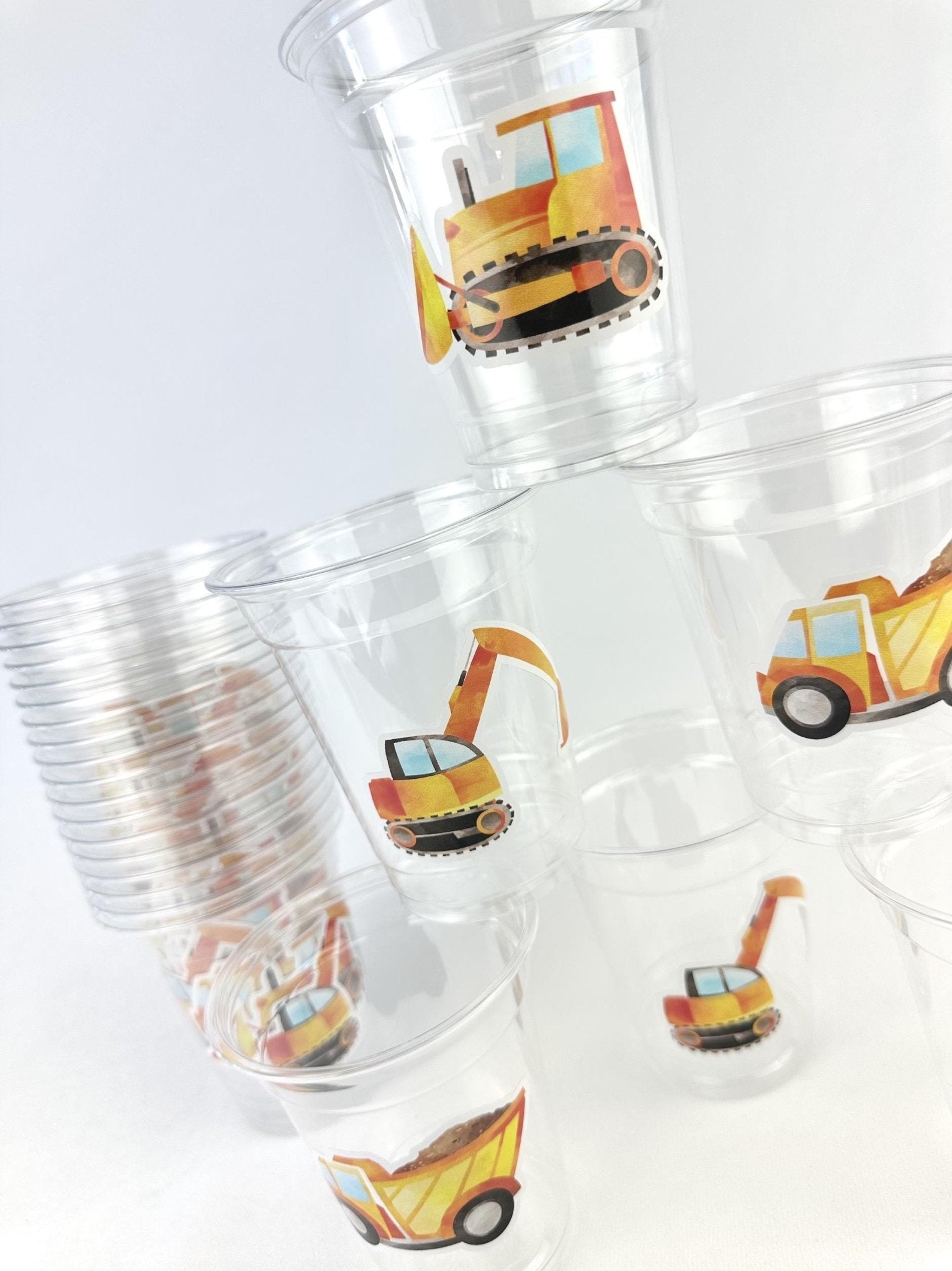Construction Party Cups 24ct - Stesha Party