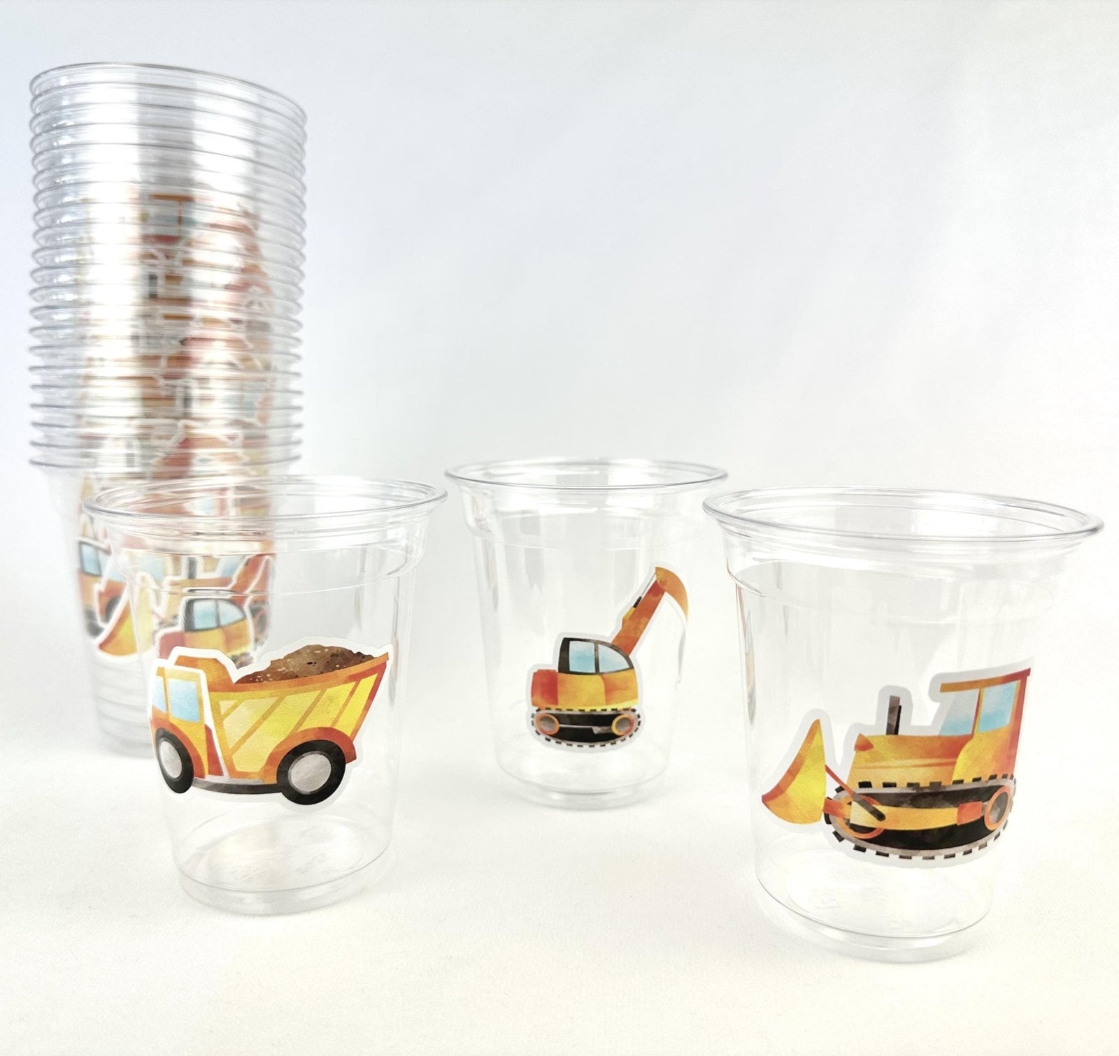 Construction Party Cups 24ct - Stesha Party
