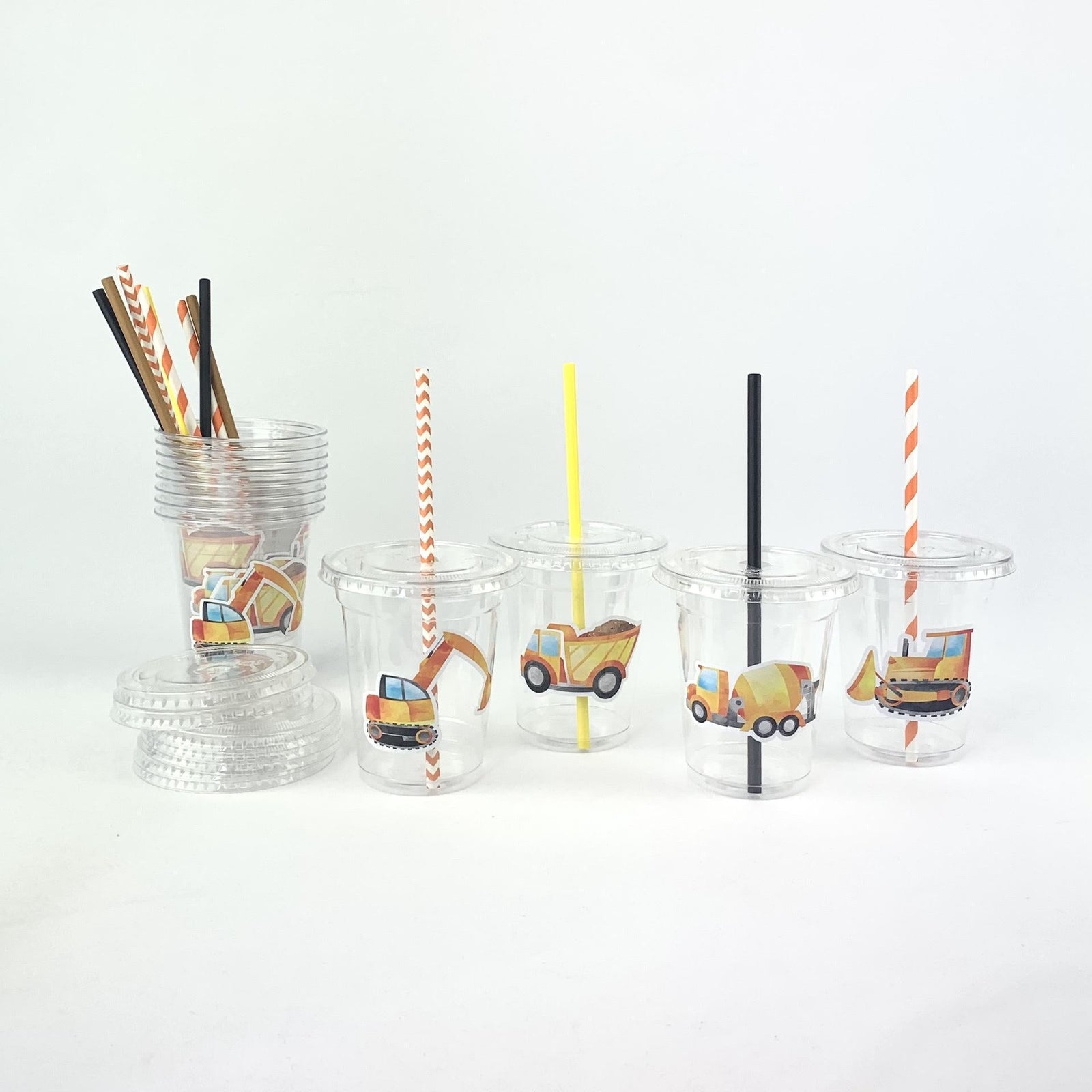 Construction Party Cups - Stesha Party