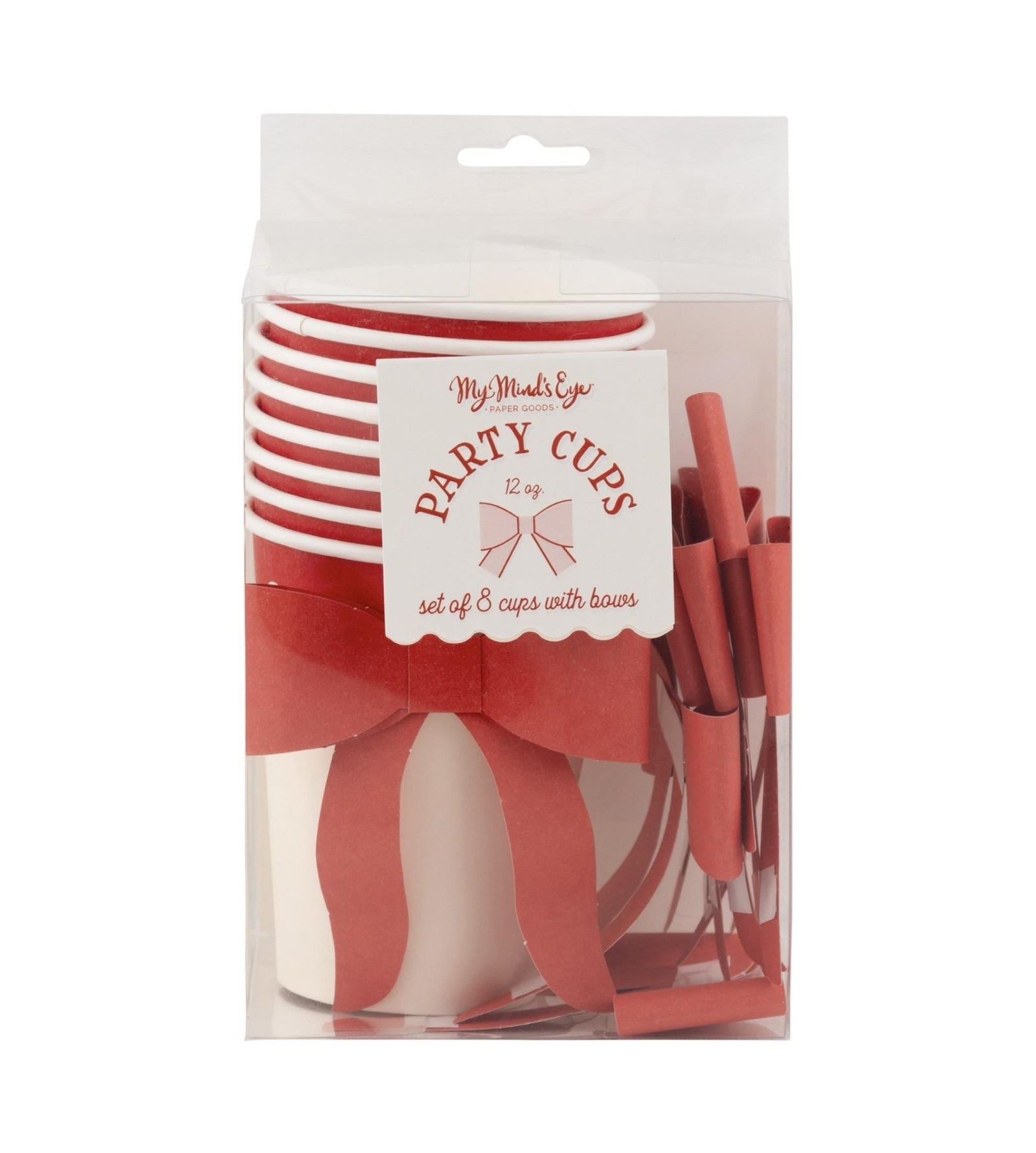Coquette Bow Party Cups - Stesha Party