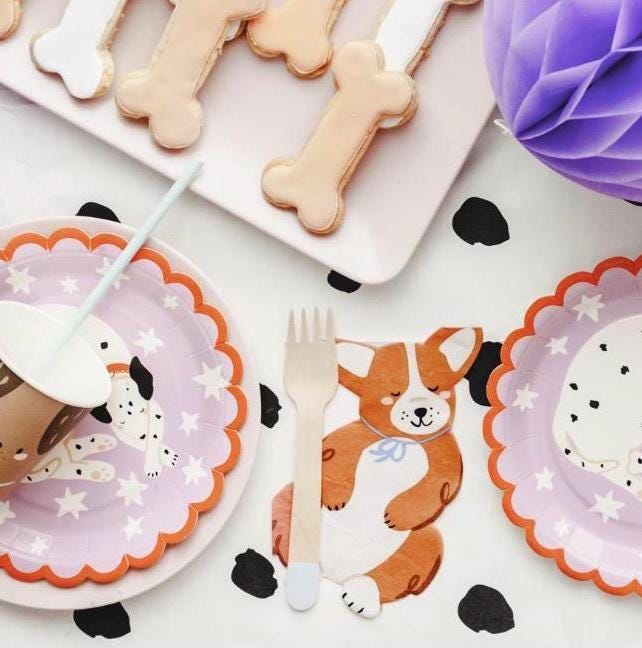 Corgi Party Napkins 12ct - Stesha Party