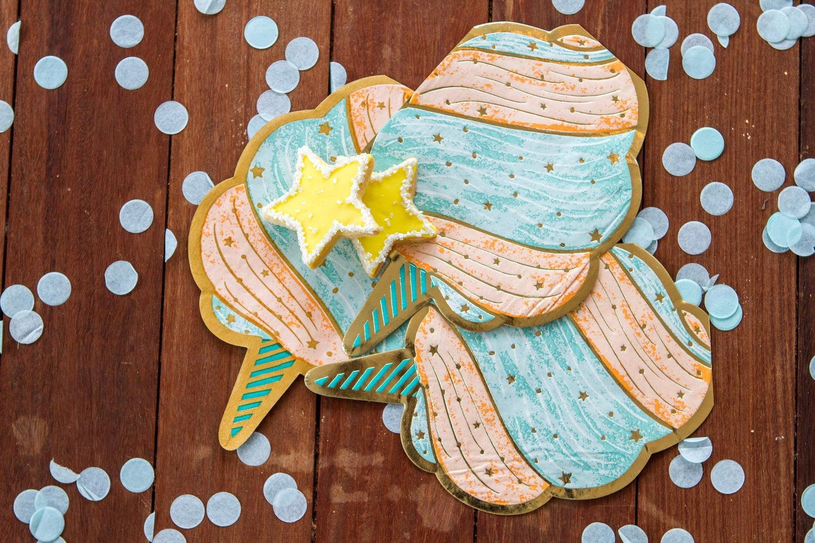 Cotton Candy Napkins - Stesha Party