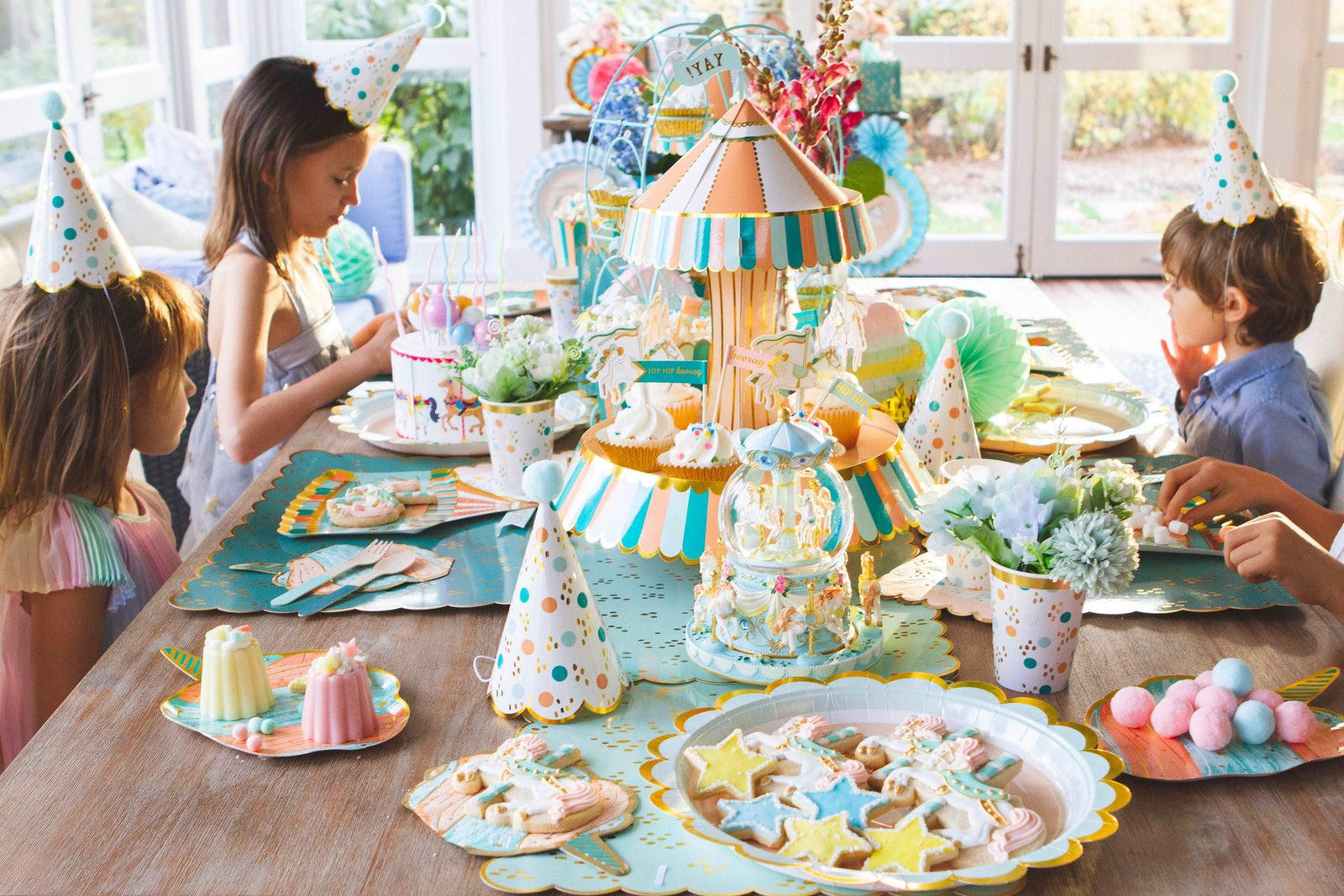 Cotton Candy Napkins - Stesha Party