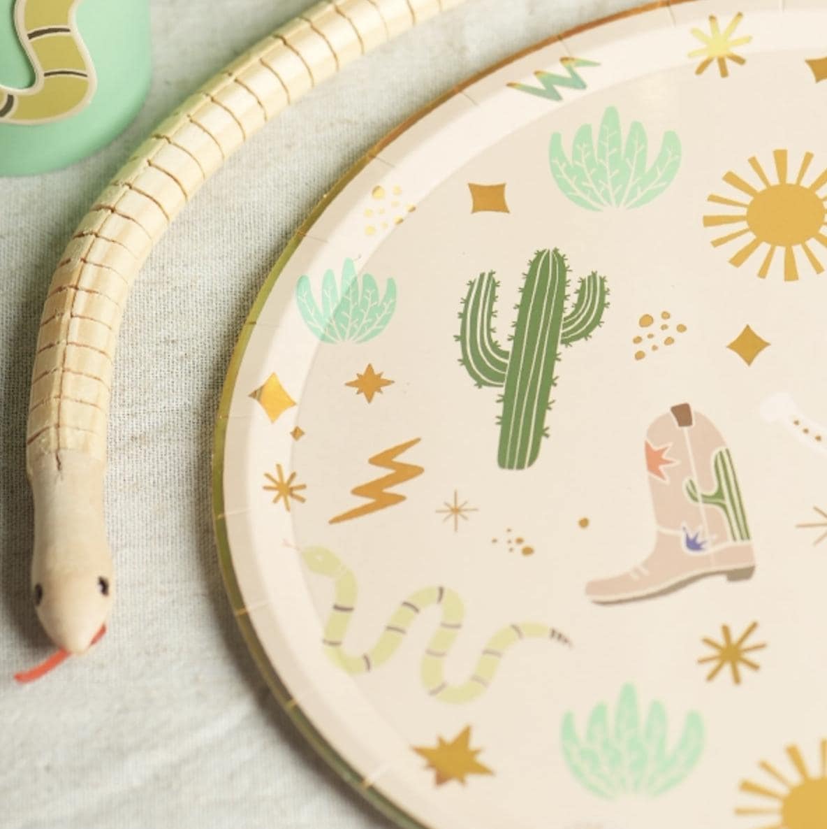 Cowboy Party Plates - Stesha Party