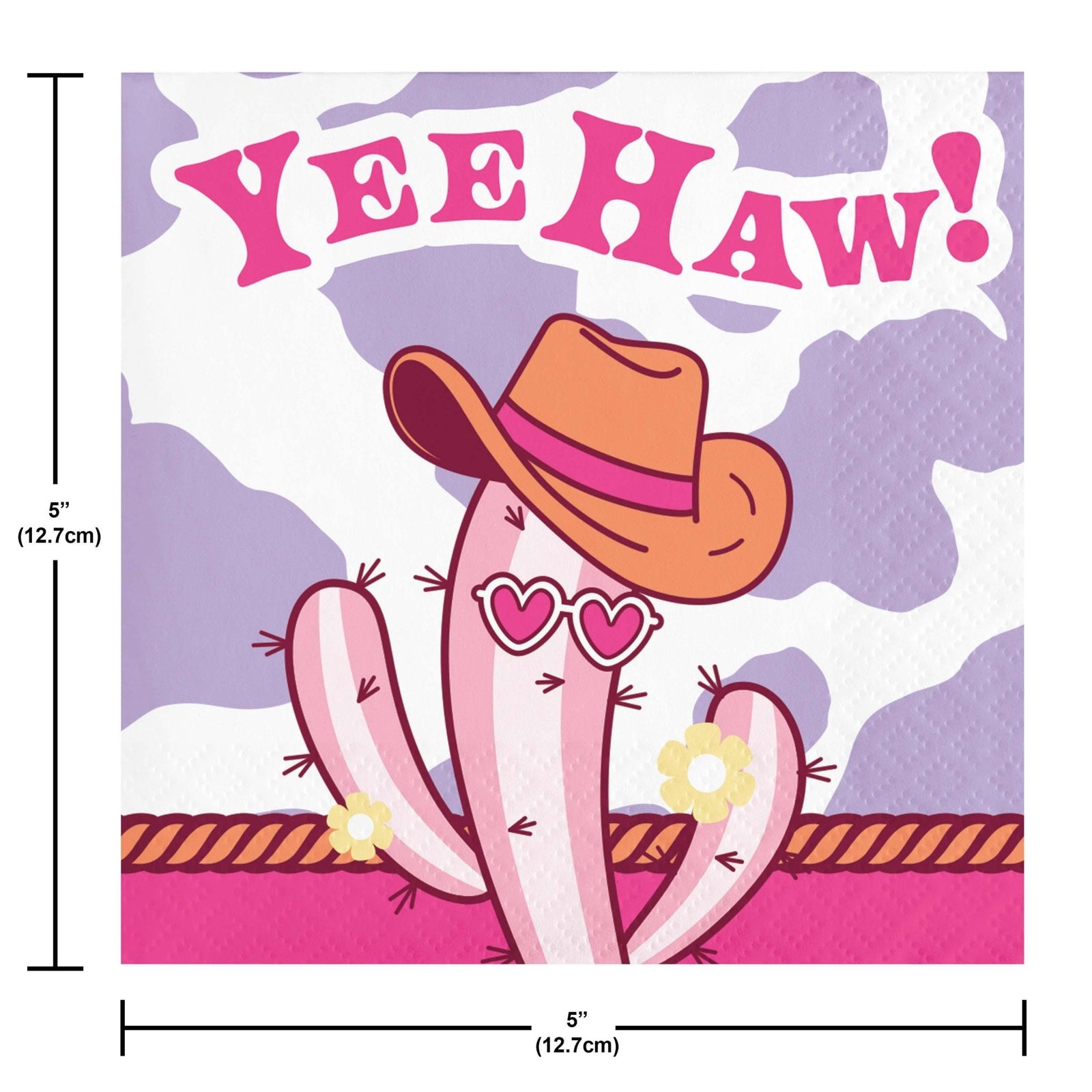 Cowgirl Yeehaw Napkins - Stesha Party