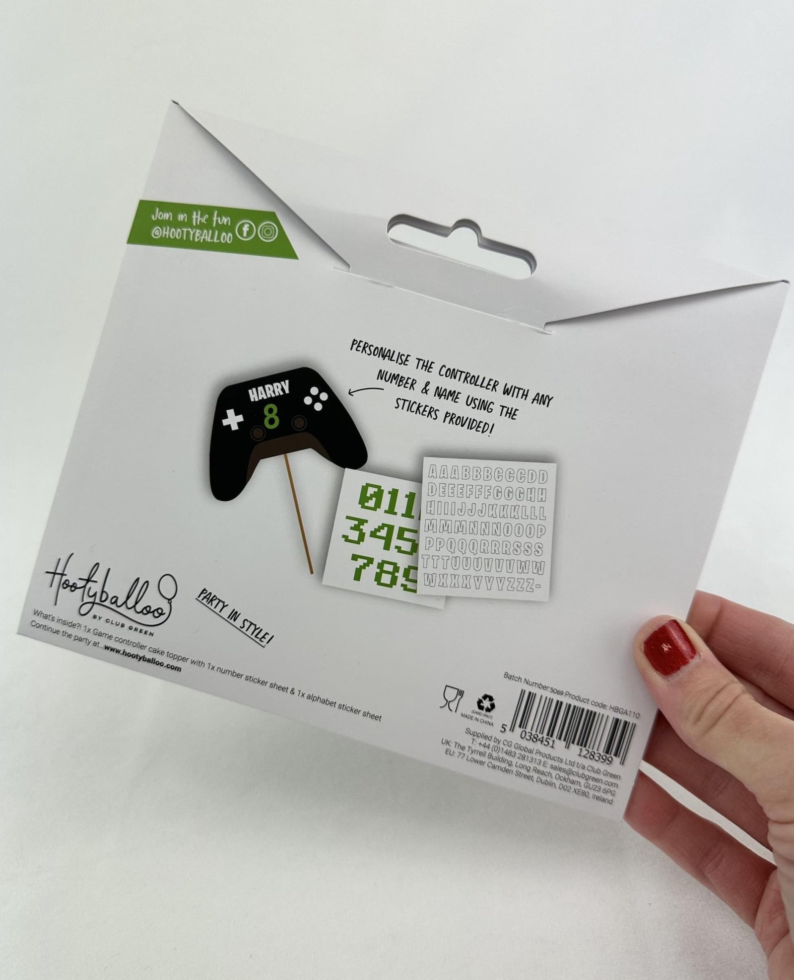 Custom Game Controller Cake Topper - Stesha Party