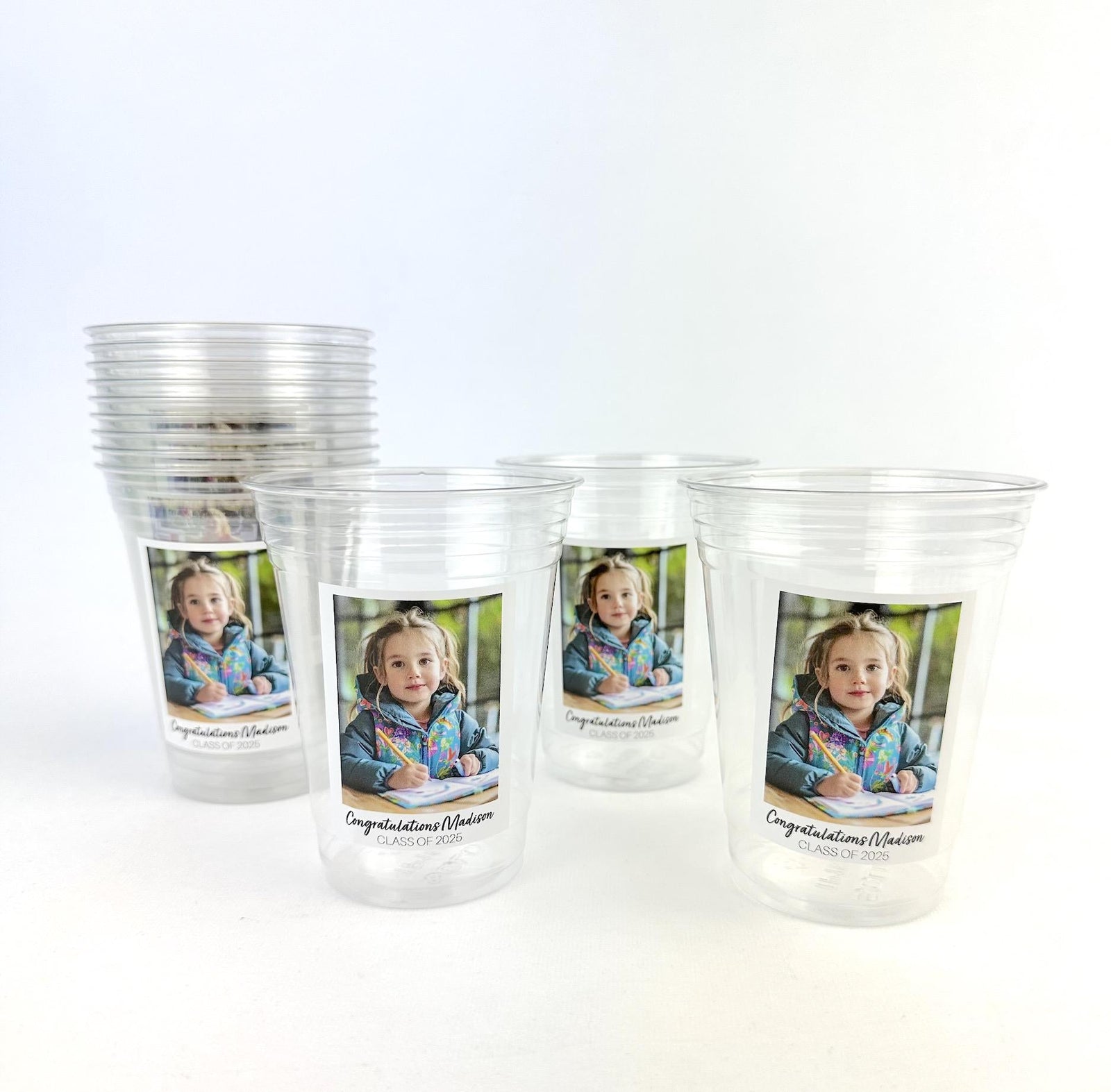 Custom Graduation Photo Cups 16oz - Stesha Party