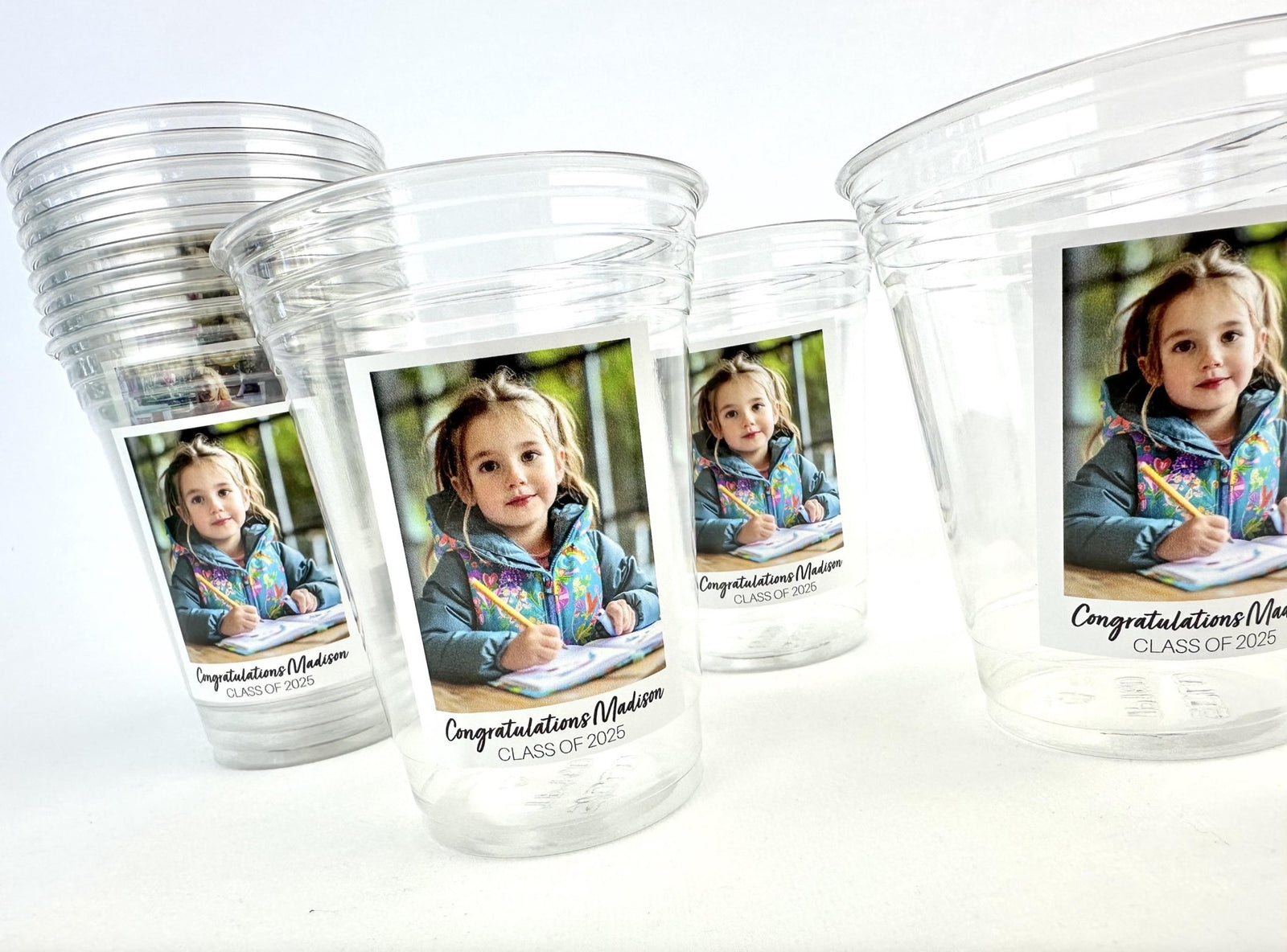 Custom Graduation Photo Cups 16oz - Stesha Party