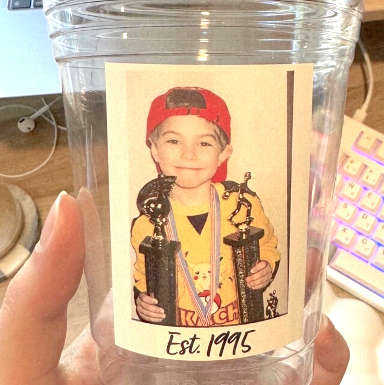 Custom Photo Cups 16oz - Stesha Party
