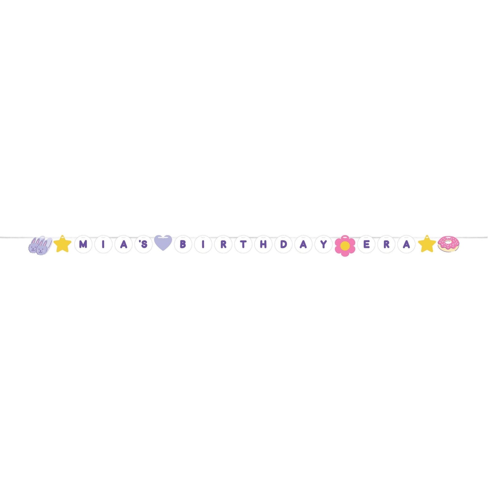 Custom Sleepover Party Banner Kit - Stesha Party