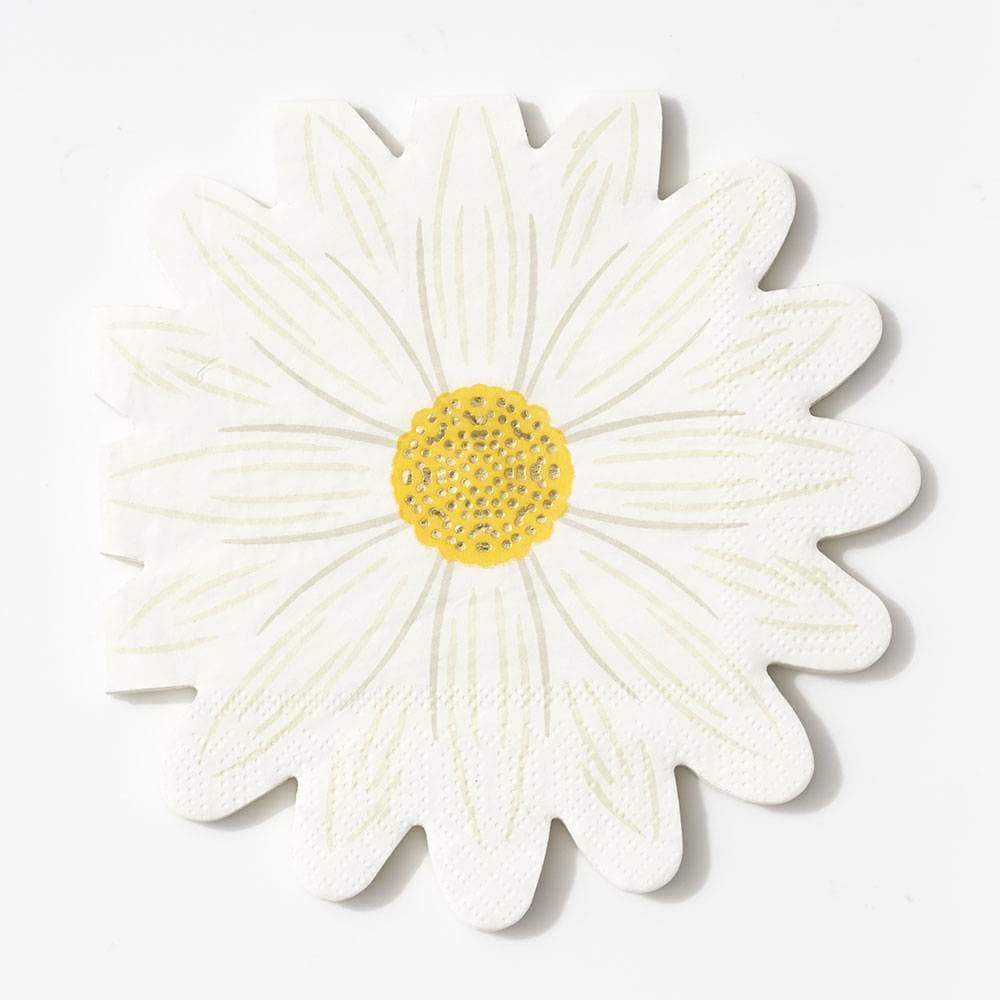Daisy Party Napkins 20ct - Stesha Party